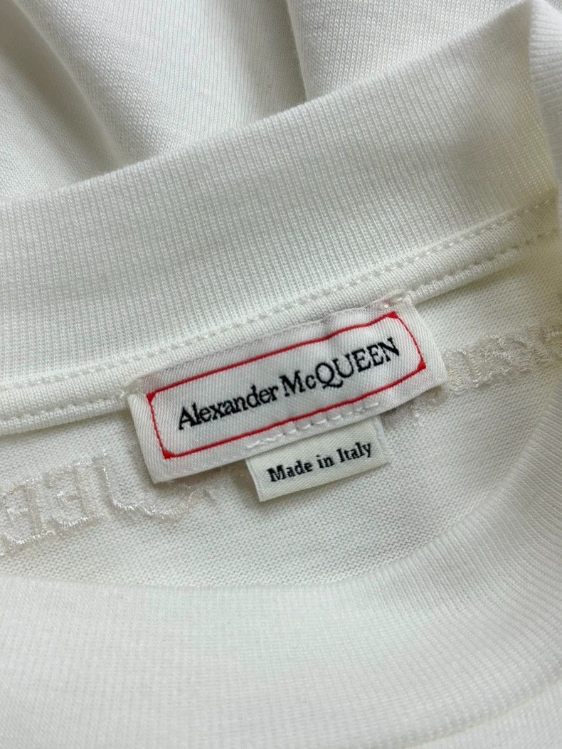 Alexander McQueen Alexander Mcqueen White pocket letter logo long sleeves Size S / US 4 / IT 40 - 6 Thumbnail
