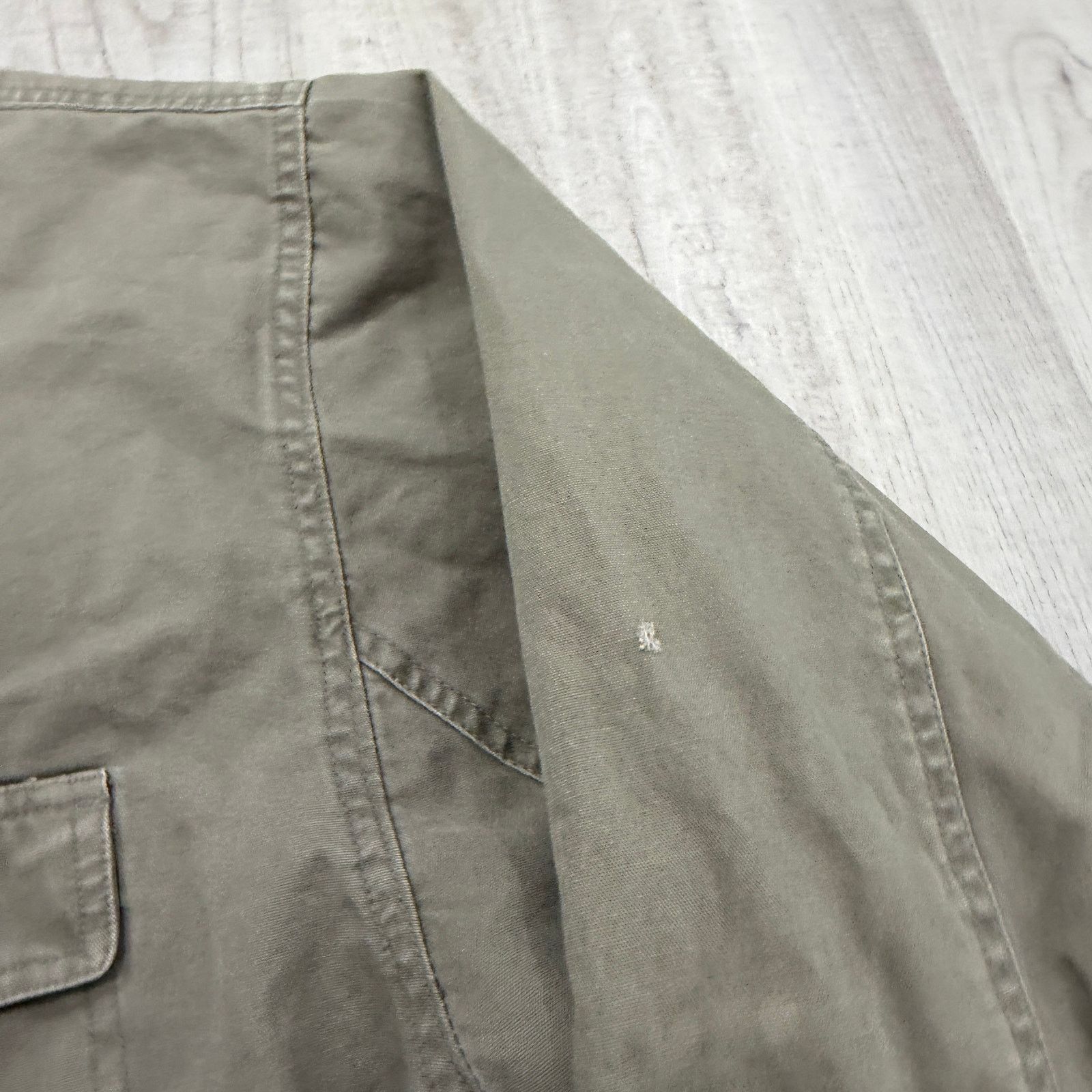 Vintage Vintage Chore Coat Extra Large Green Corduroy Collar Barn Size US XL / EU 56 / 4 - 4 Thumbnail