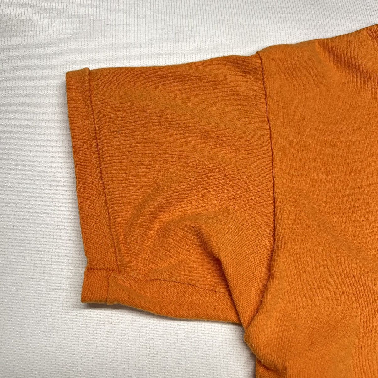 Russell Athletic × Vintage Russell Athletic Tee Shirt Orange Architect Single Stitch Size US M / EU 48-50 / 2 - 4 Thumbnail
