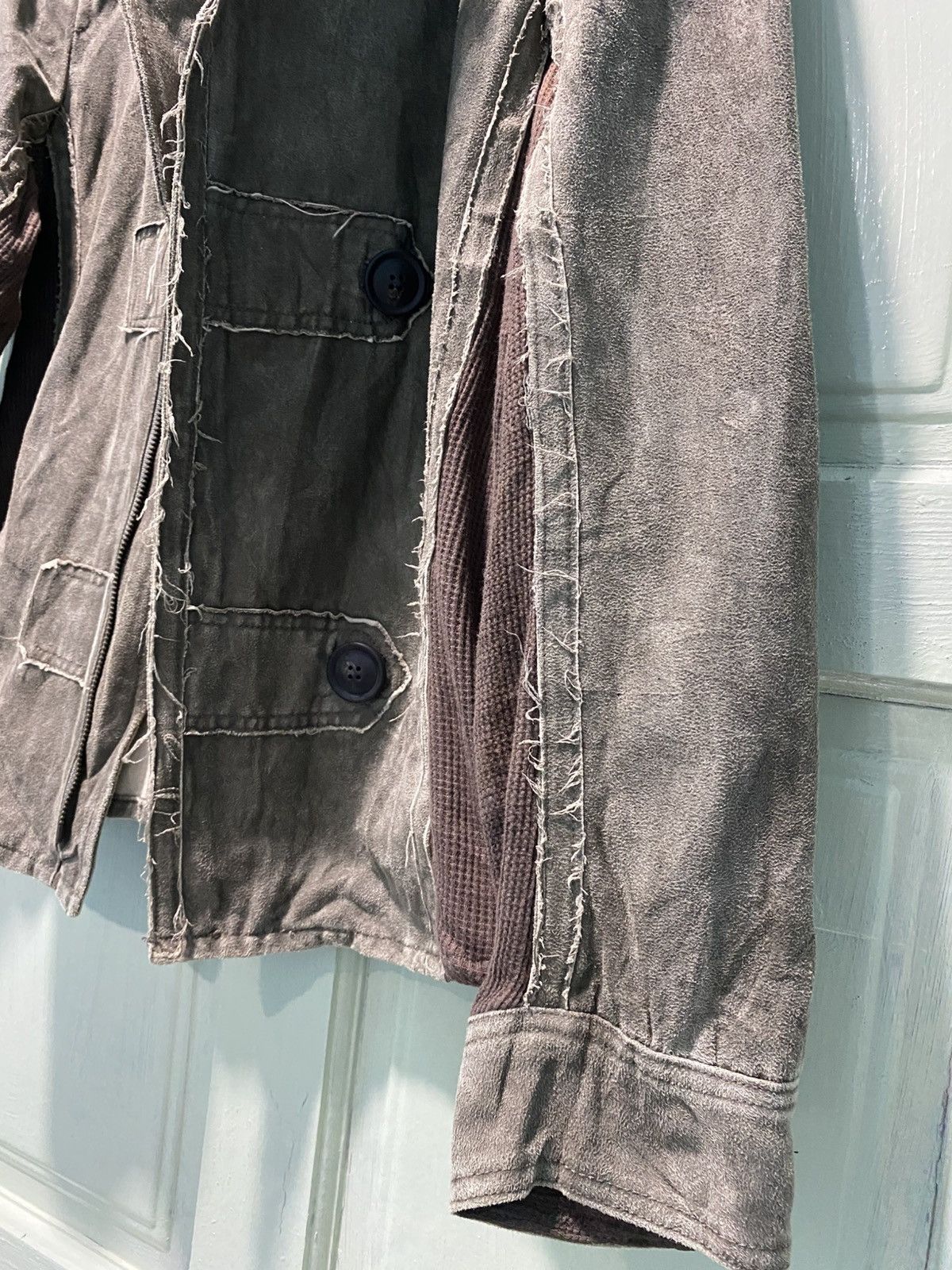 Chevignon Chevignon Avant-Garde Distressed Canvas Jacket Size M / US 6-8 / IT 42-44 - 6 Thumbnail