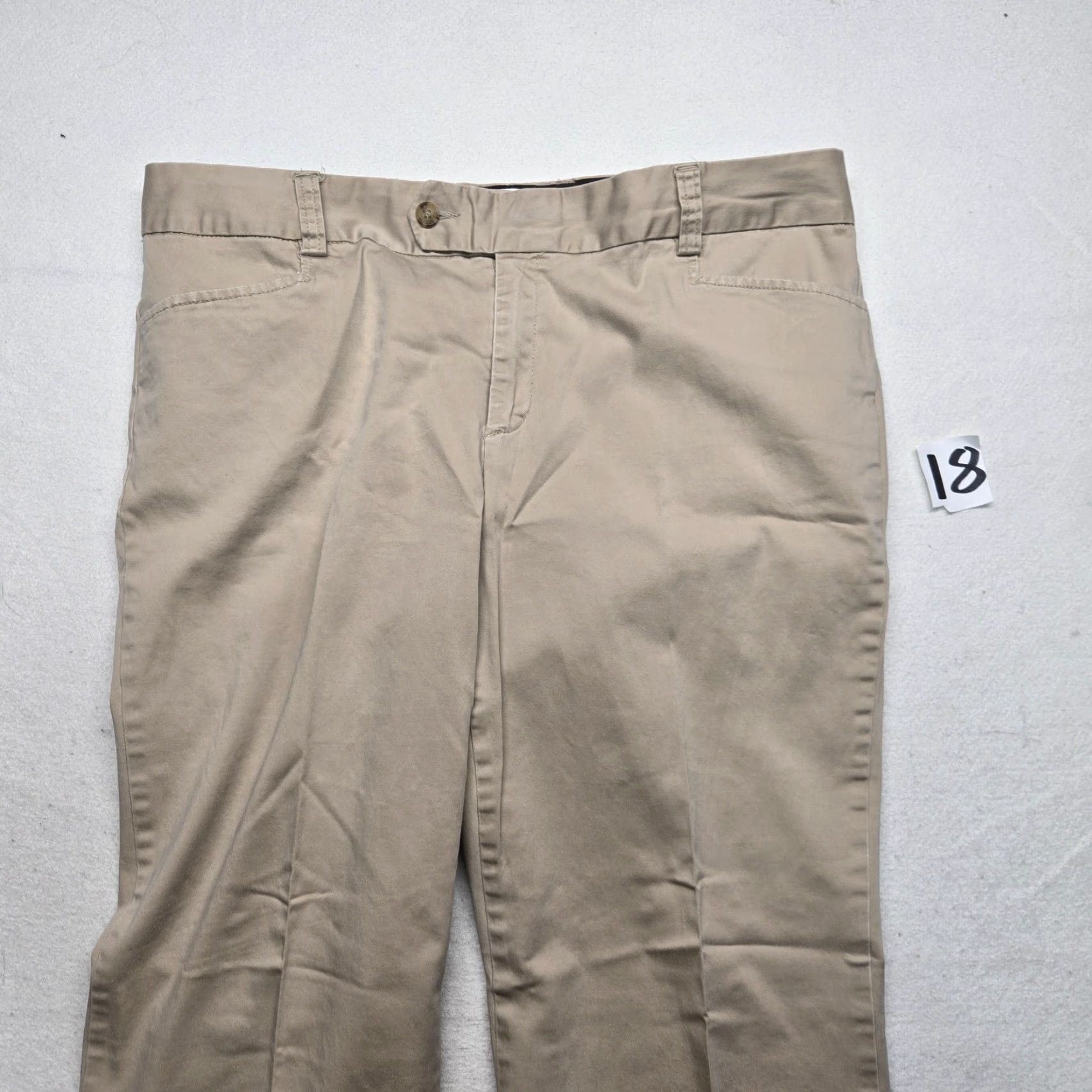 Old Navy Old Navy Dress Pants Women Adult 14 Stretch Brown Tan Low Rise Solid Statement: Dress Pants, Office, Casual Mens Womens Girls not applicable Size 36" / US 14 / IT 50 - 2 Thumbnail
