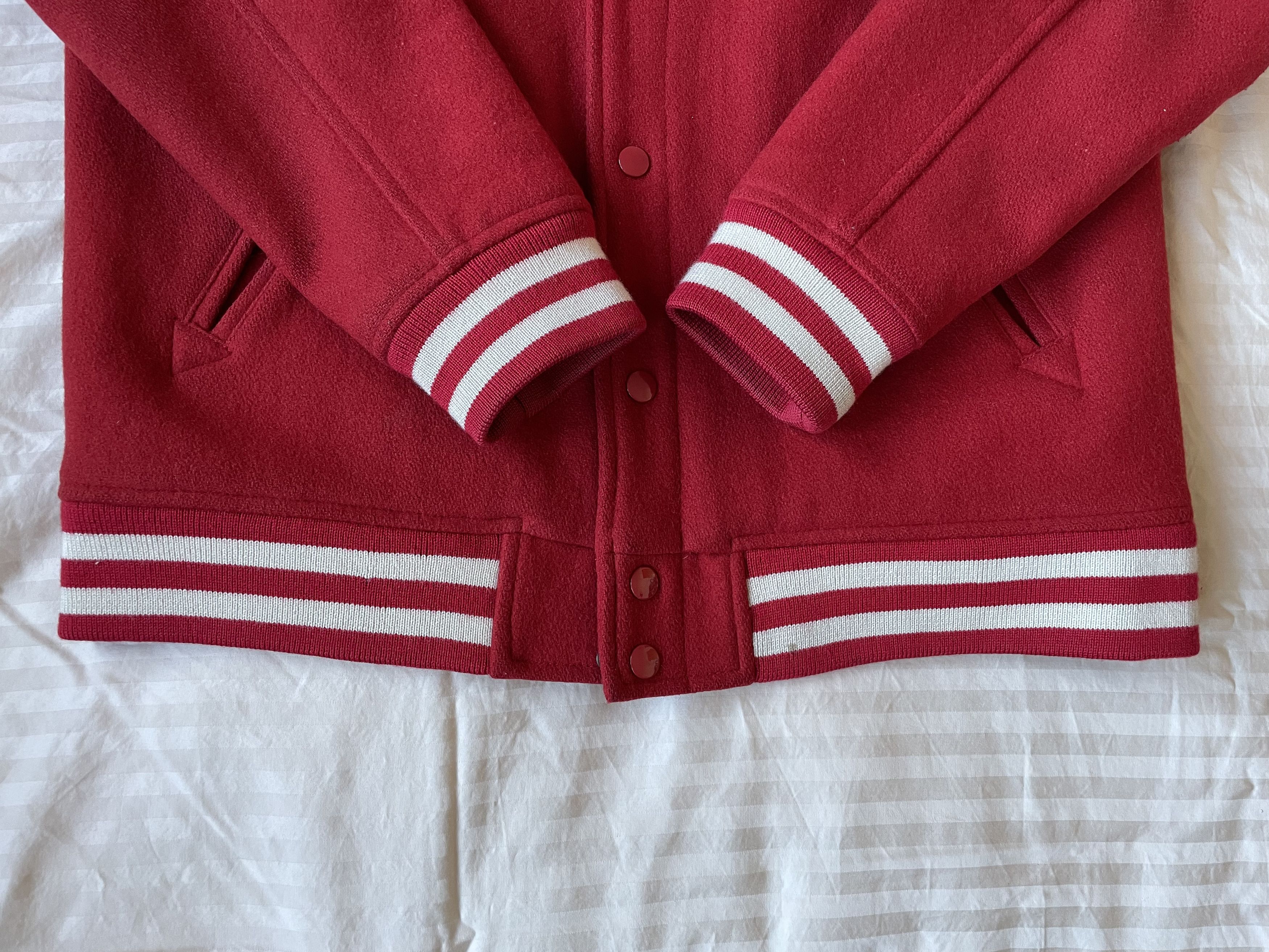 Playboy × Supreme × Travis Scott Supreme x Playboy Varsity Jacket (SIGNED BY TRAVIS SCOTT) Size US L / EU 52-54 / 3 - 12 Thumbnail