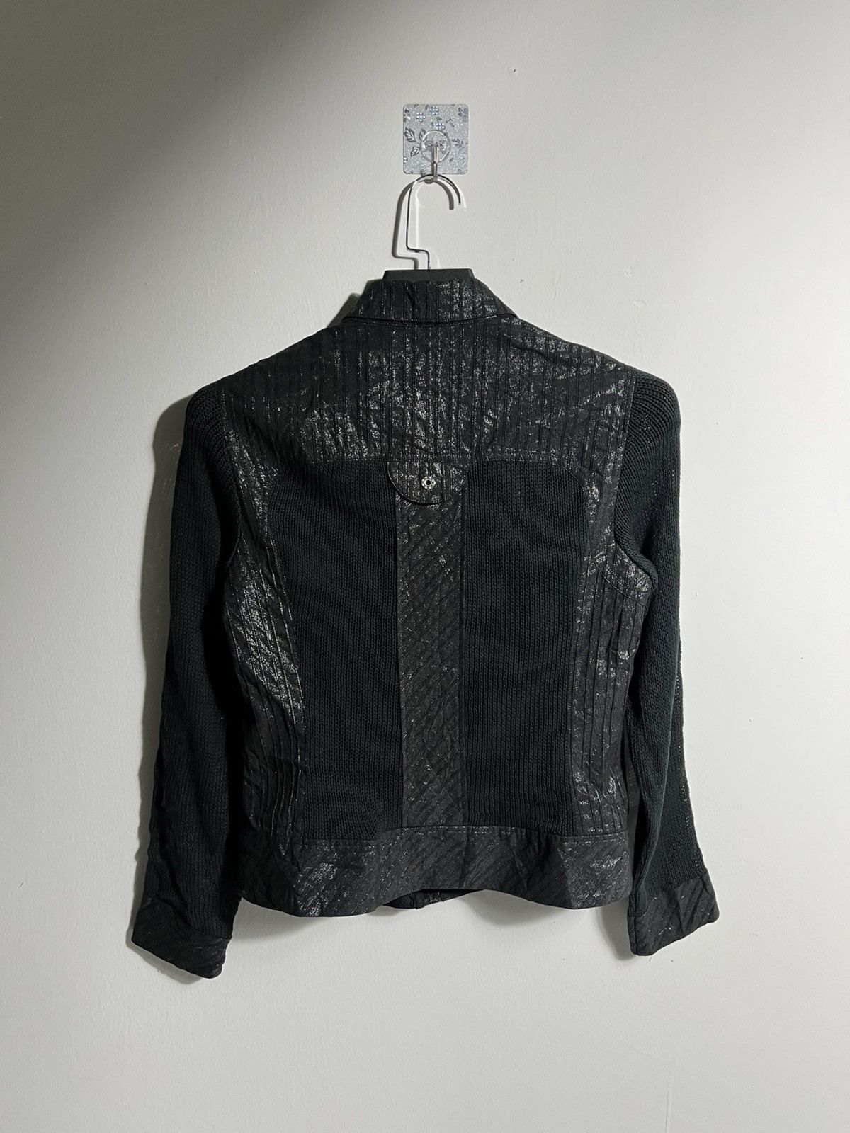 If Six Was Nine Mila Schon Knitted Mesh Jacket Size L / US 10 / IT 46 - 13 Thumbnail