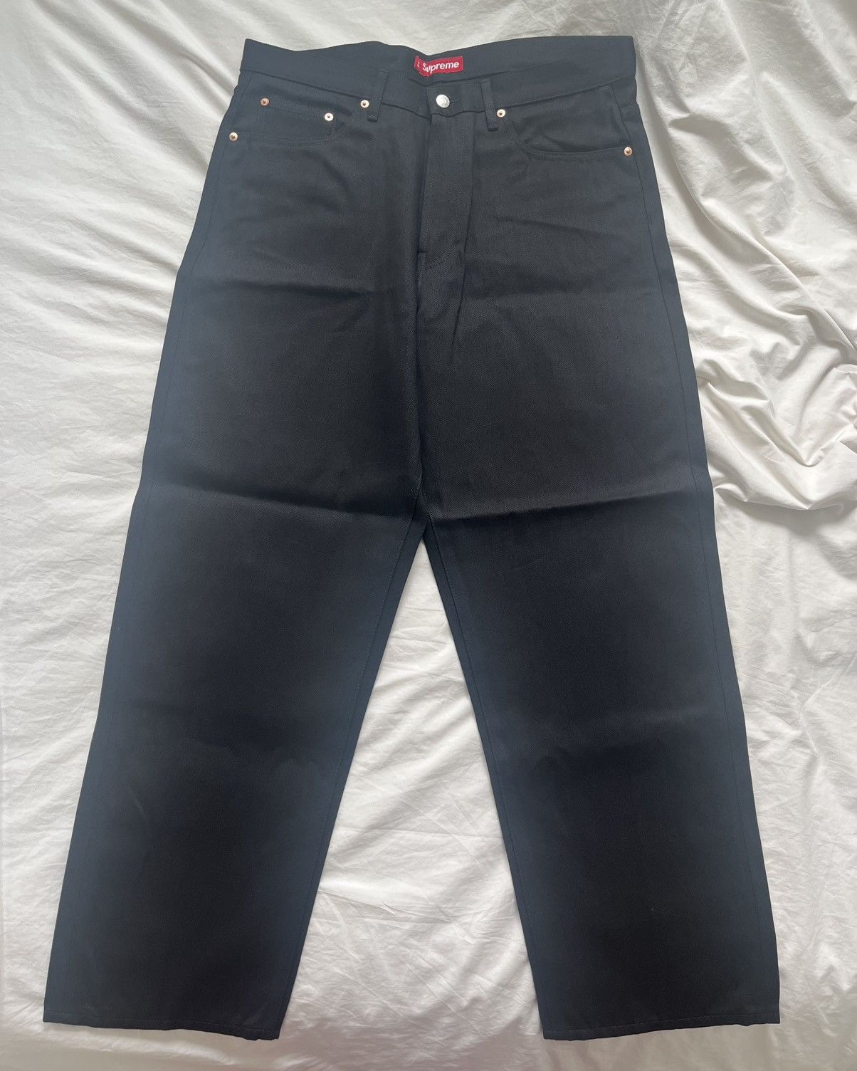 Supreme Rigid Baggy Jean | Grailed