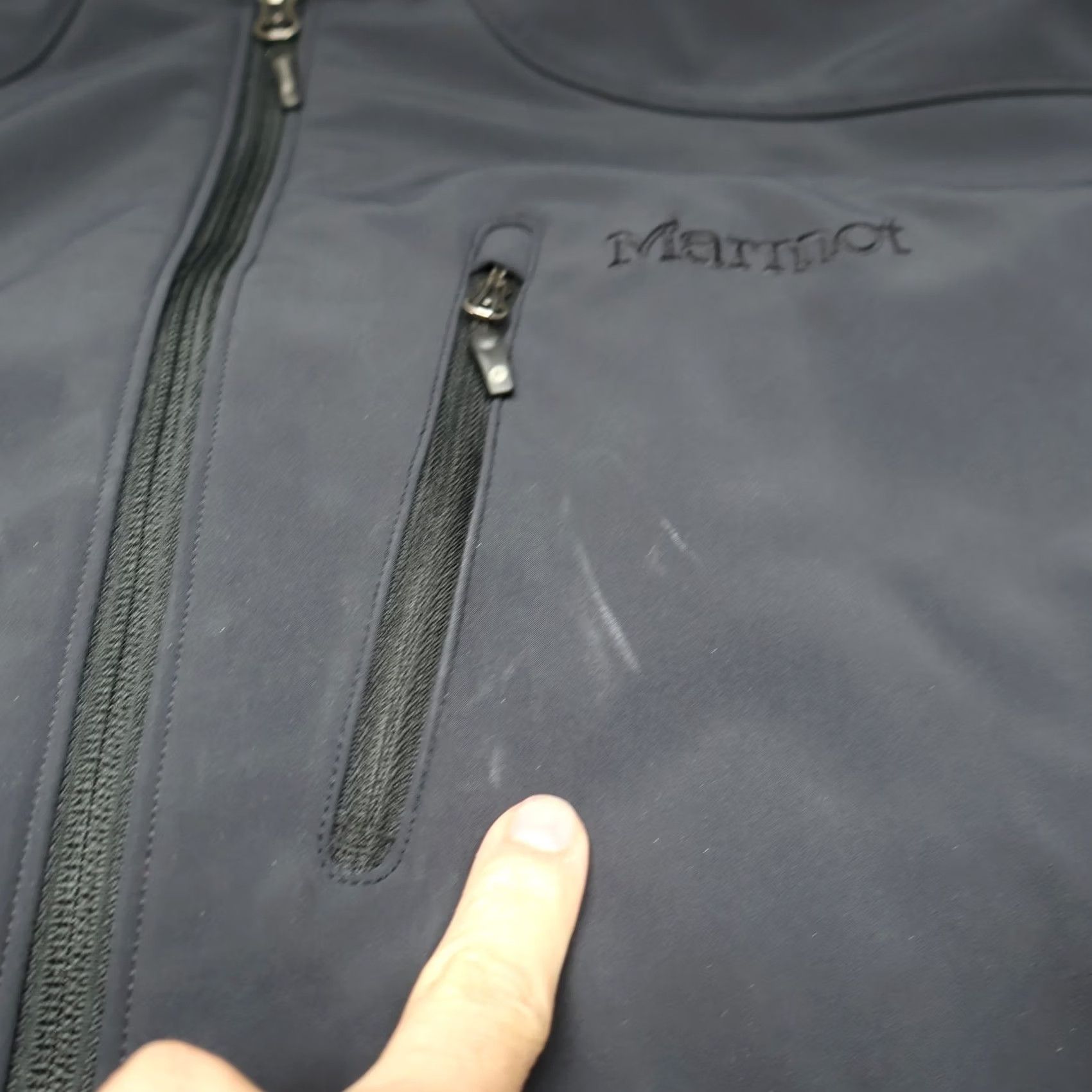 Marmot Marmot Jacket Mens XL Black Softshell Full Zip Fleece Lined Wind Rain Ski Hiking Size US XL / EU 56 / 4 - 4 Thumbnail