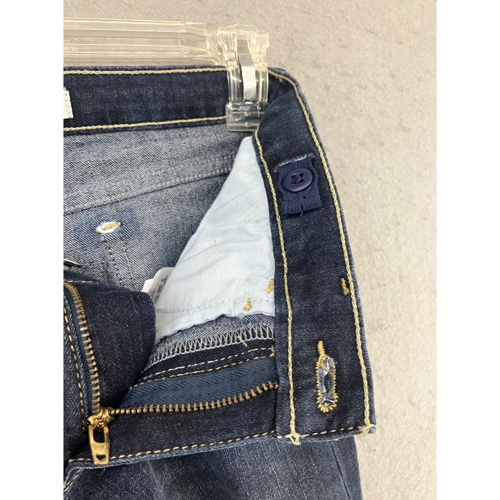 Levi's VINTAGE Levi's 710 Super Skinny Jeans Womens Regular 10 Blue Denim Stretch City 90s Mens? Wait. Size 32" / US 10 / IT 46 - 5 Thumbnail