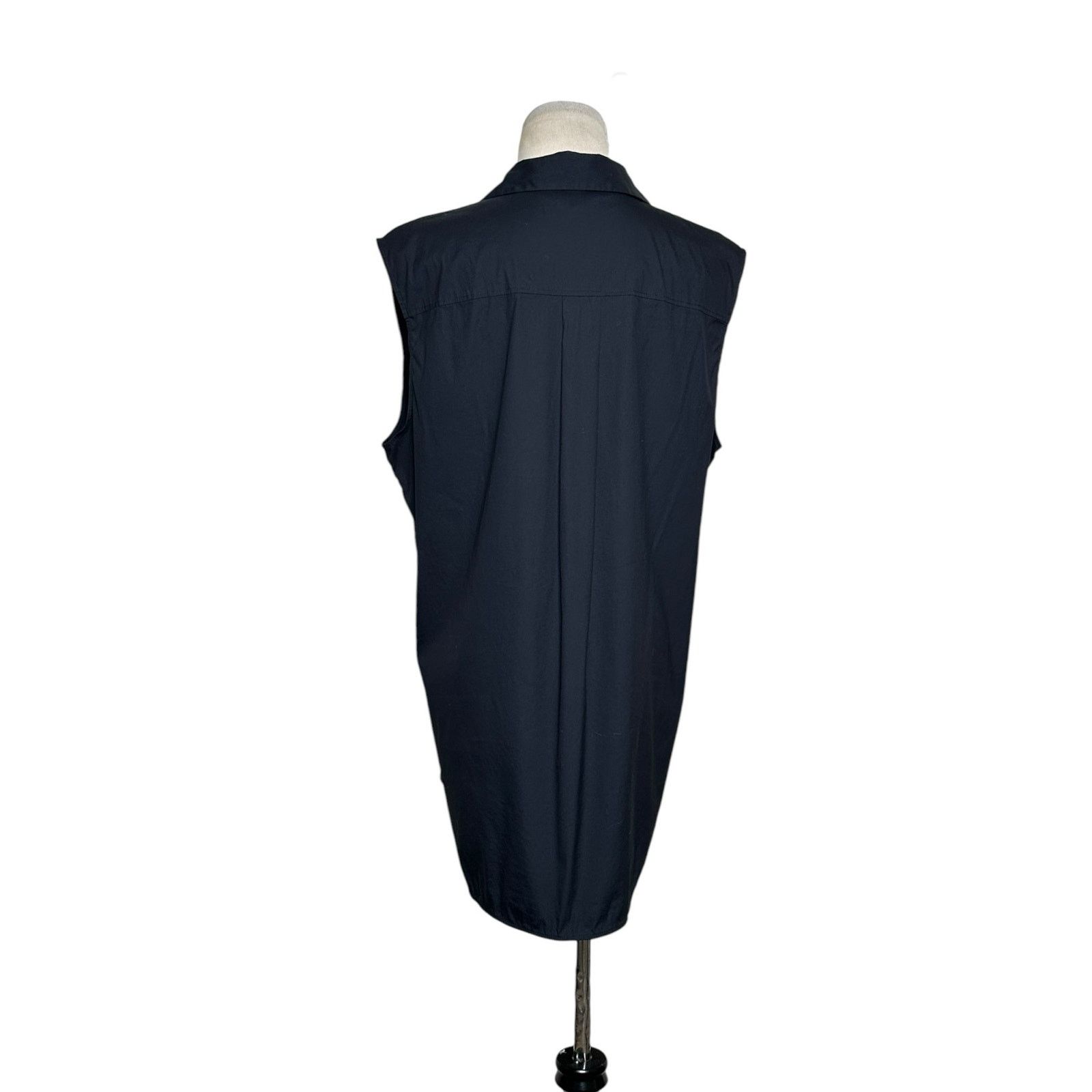 Cos Cos black sleeveless collard buttoned shirt size 14 Size XL / US 12-14 / IT 48-50 - 2 Thumbnail