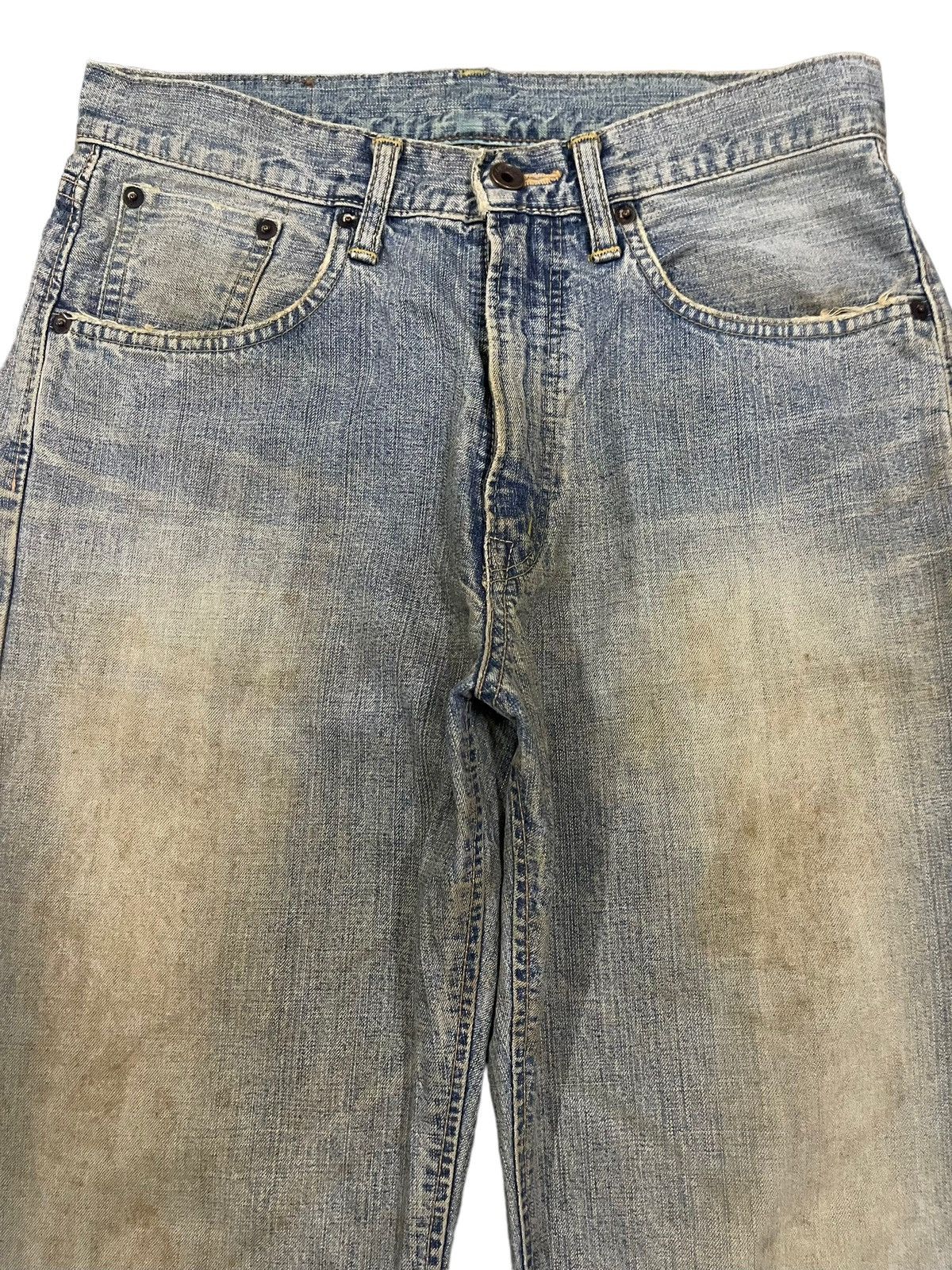 Edwin Vintage 90s Edwin Mud Wash Style Loose Jeans Size US 30 / EU 46 - 3 Thumbnail