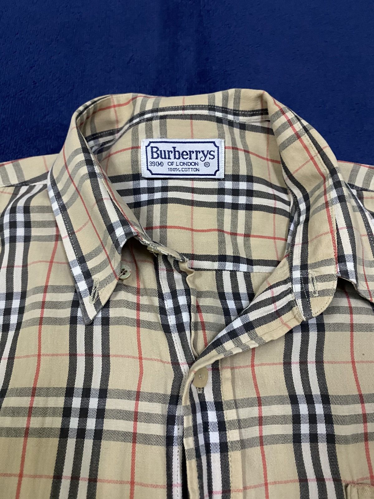 Burberry × Vintage Vintage 90s Burberry London Nova Check Size US L / EU 52-54 / 3 - 6 Thumbnail