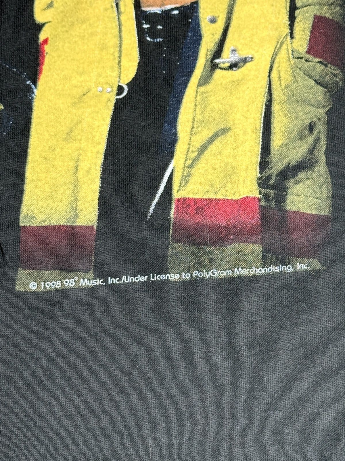 Band Tees × Vintage Vtg 90s INSANE 98 Degrees 1998 Heat It Up Boy Band T Shirt Size US L / EU 52-54 / 3 - 3 Thumbnail