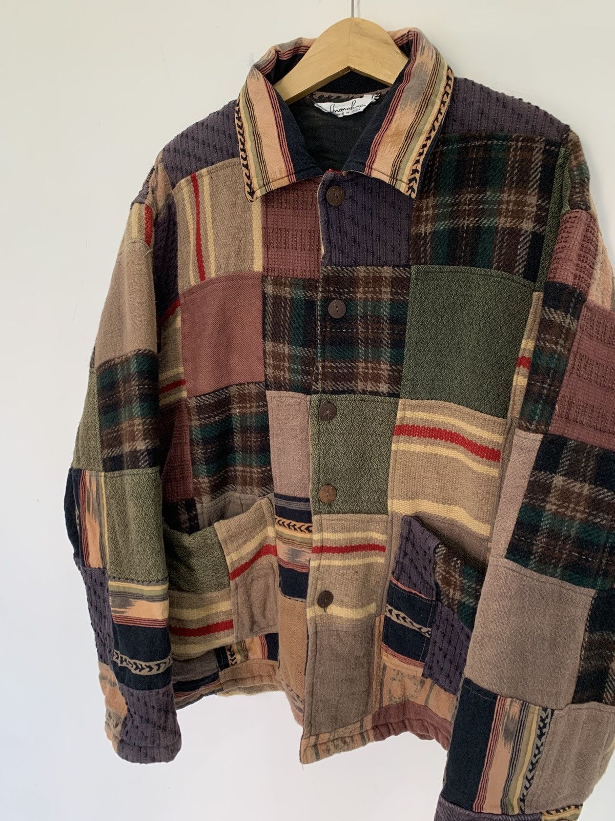 Vintage Vintage patchwork jacket inspired kapital style era Size US L / EU 52-54 / 3 - 1 Thumbnail