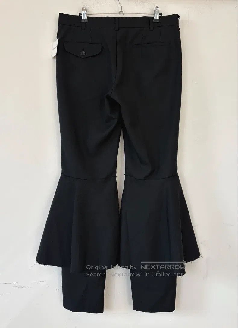 Comme des Garcons Comme Des Garcons size L Men's wool blend flare pants, tro Size US 27 - 2 Thumbnail