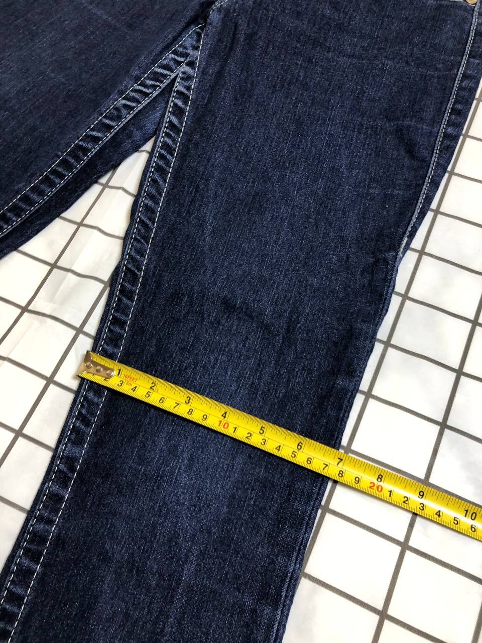 True Religion True Relion Johnny Dark Blue Wash Denim Jeans Women Size 28" / US 6 / IT 42 - 7 Thumbnail