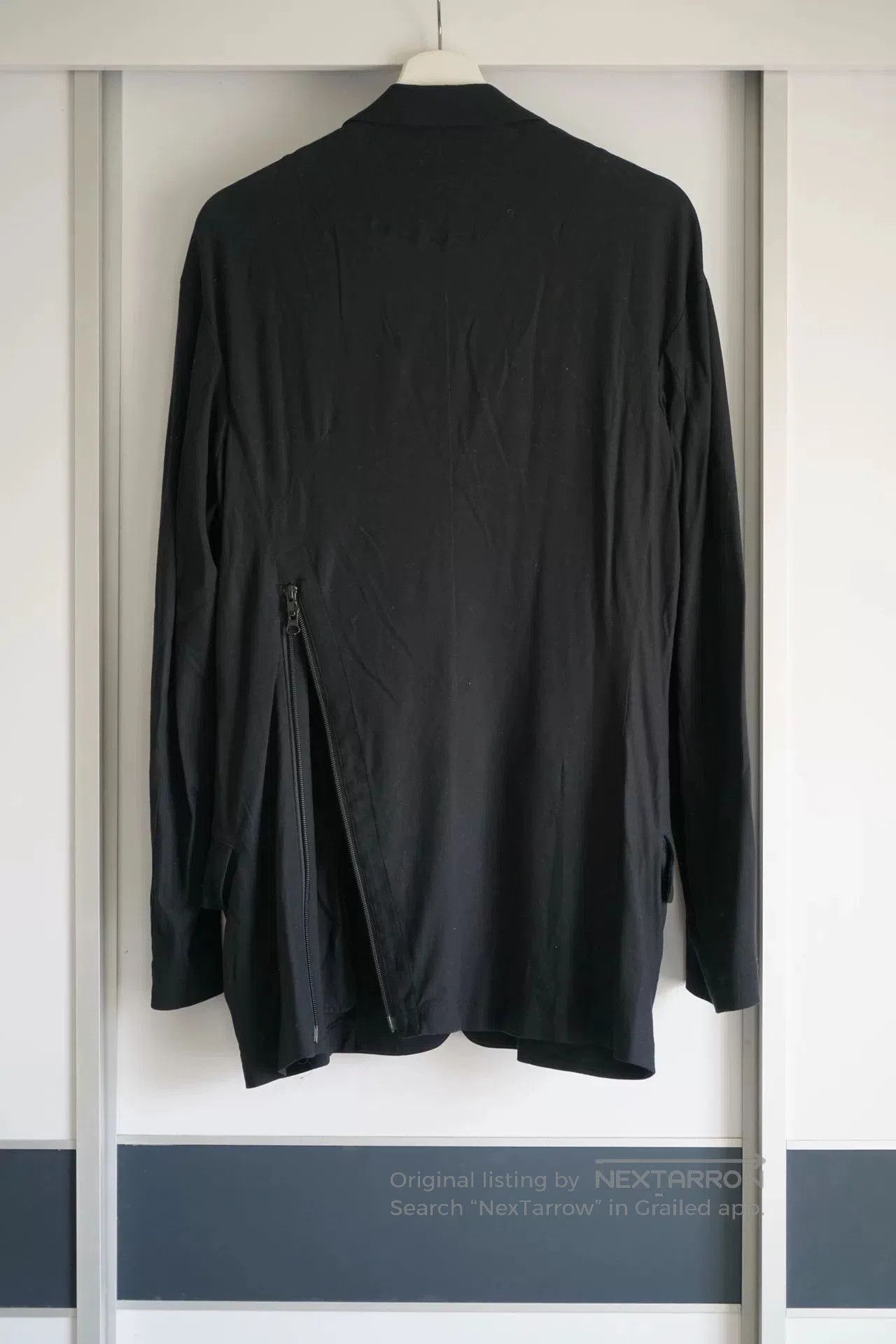 Yohji Yamamoto yohji yamamoto black oversized tailored blazer. Size US S / EU 44-46 / 1 - 2 Thumbnail