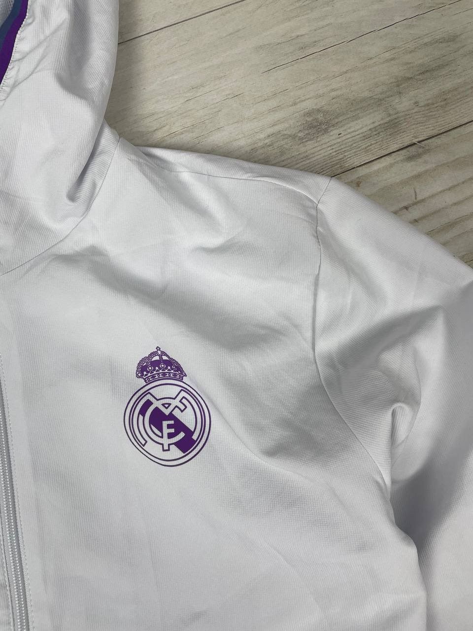 Adidas Adidas Real Madrid 2016 2017 Training Track Top Jacket Size US L / EU 52-54 / 3 - 11 Thumbnail