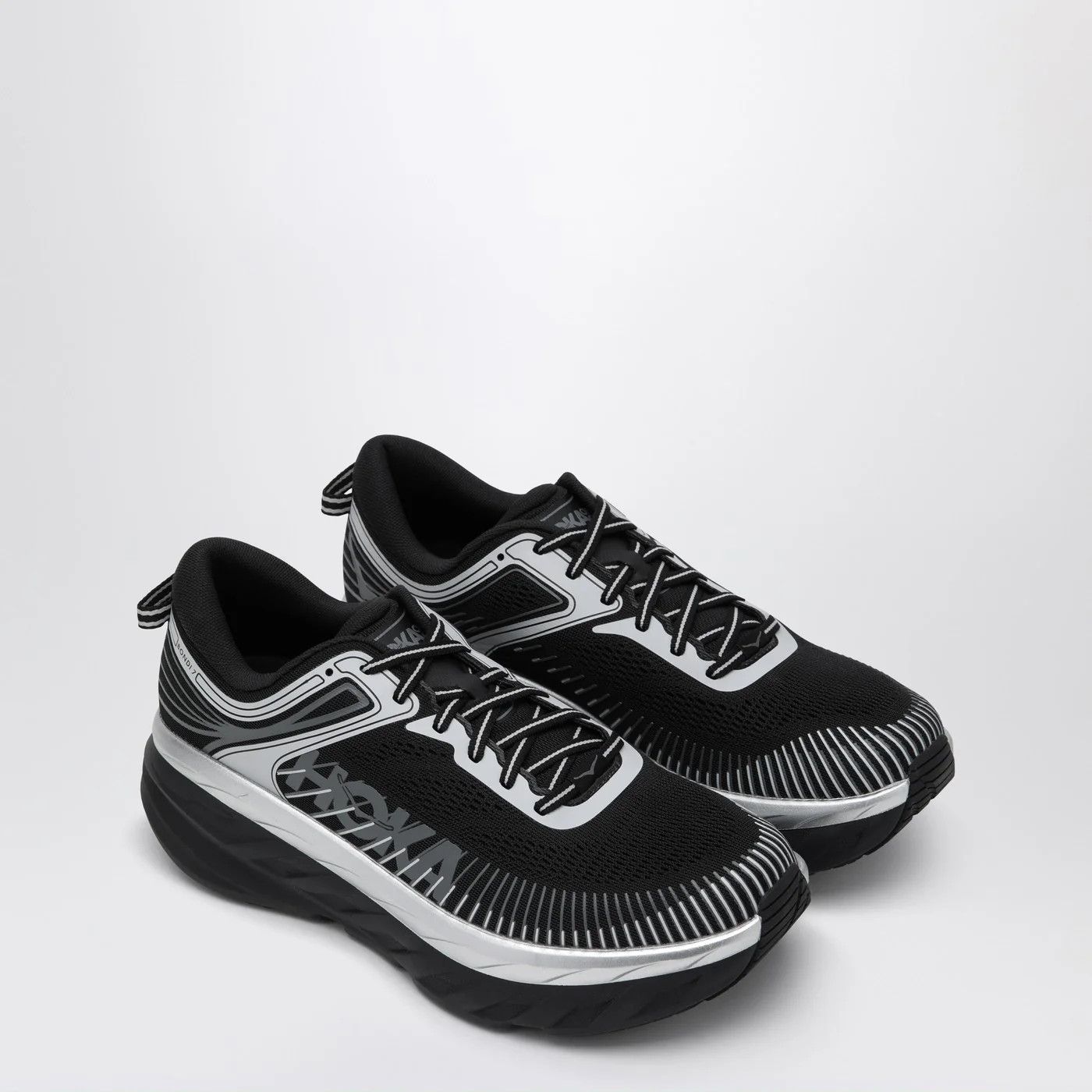 Hoka o1d2blof0426 Bondi 7 Low-Top Sneakers in Multicolor Size US 9 / EU 42 - 2 Thumbnail