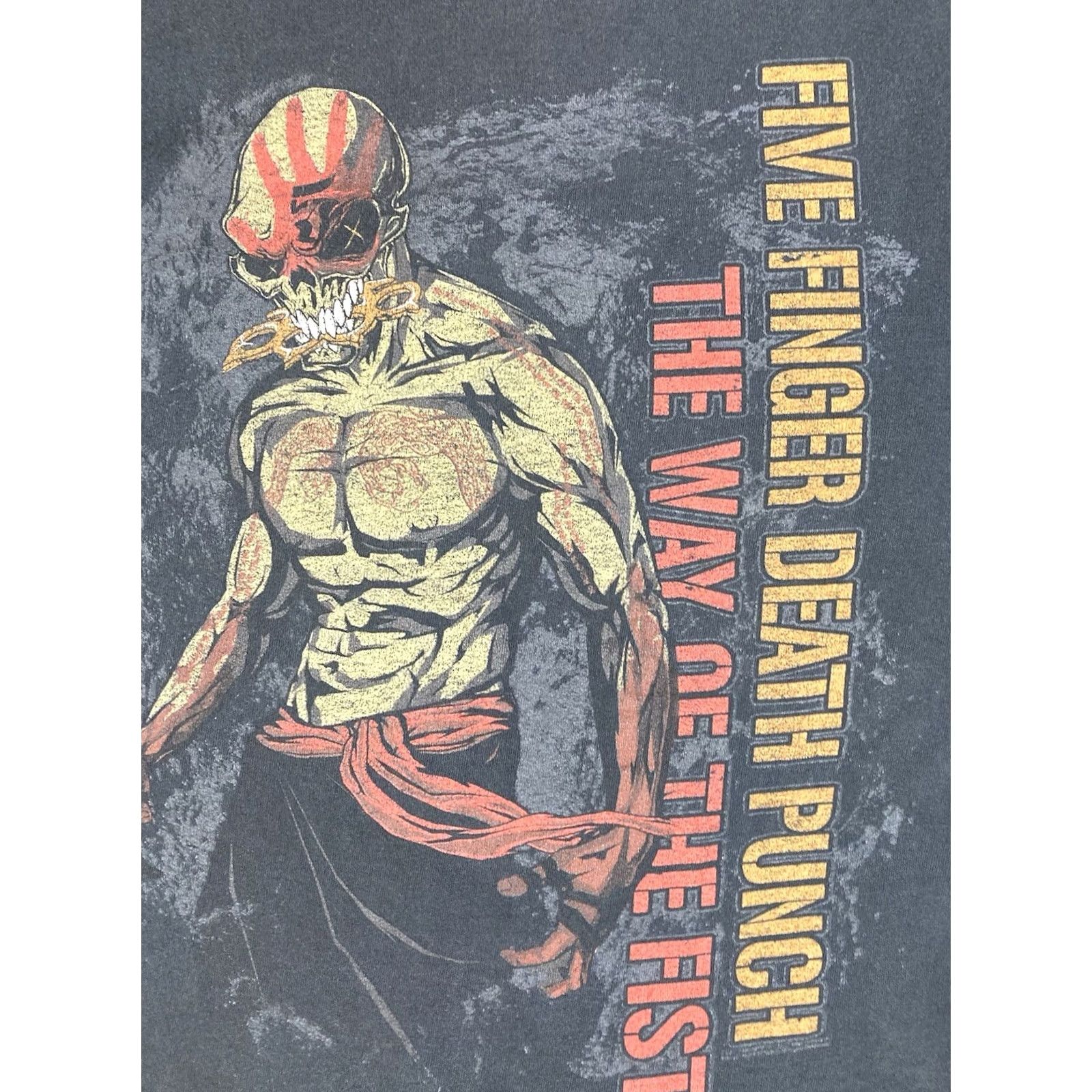 Bravado Five Finger Death Punch Way Of The Fist Graphic T-shirt Women Medium Black Music Shirt Size M / US 6-8 / IT 42-44 - 2 Thumbnail