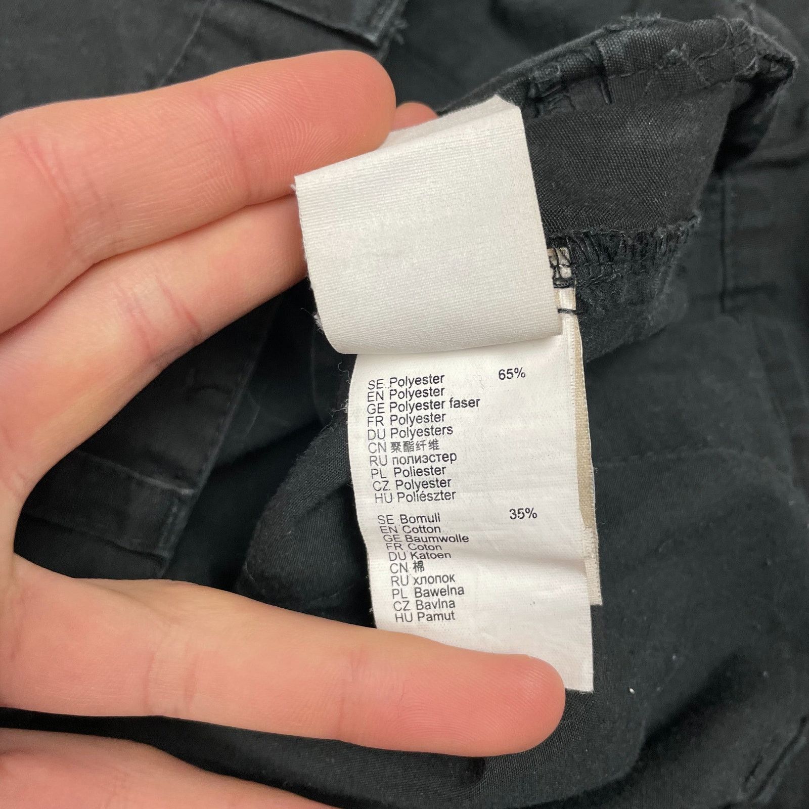 Fjallraven Fjällräven Men's Black Polyester Comfort Reivo Trousers 48 Size US 30 / EU 46 - 15 Thumbnail