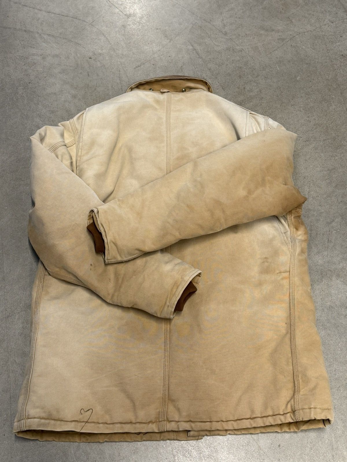 Carhartt Vintage Carhartt CO3BRN Brown Chore Coat w/ Quilted Liner XL Size US XL / EU 56 / 4 - 2 Thumbnail