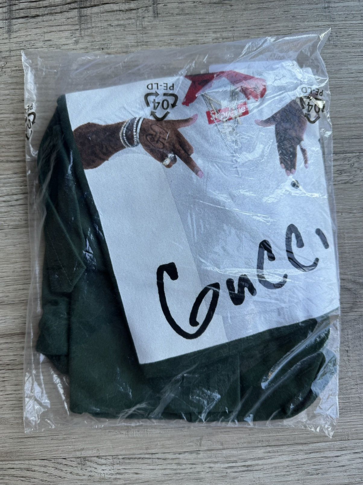 Supreme Supreme Gucci Mane T Shirt Green 1017 FW16 Size US XL / EU 56 / 4 - 5 Thumbnail