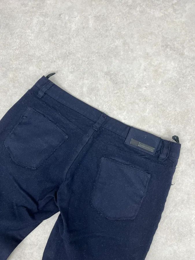 Prada 2000s Prada Navy Wool Minimalist Pants Size US 34 / EU 50 - 8 Thumbnail