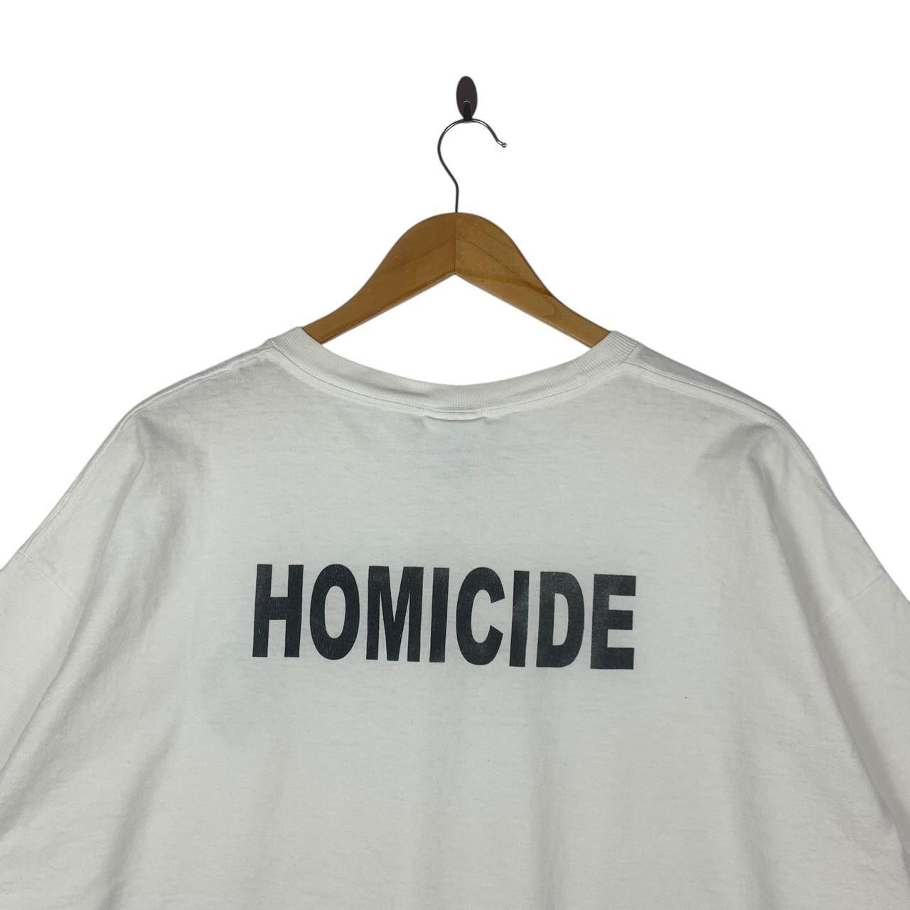 Vintage Vintage HOMICIDE B&T SPORT Police Department Tee Shirt Top Size S / US 4 / IT 40 - 5 Thumbnail