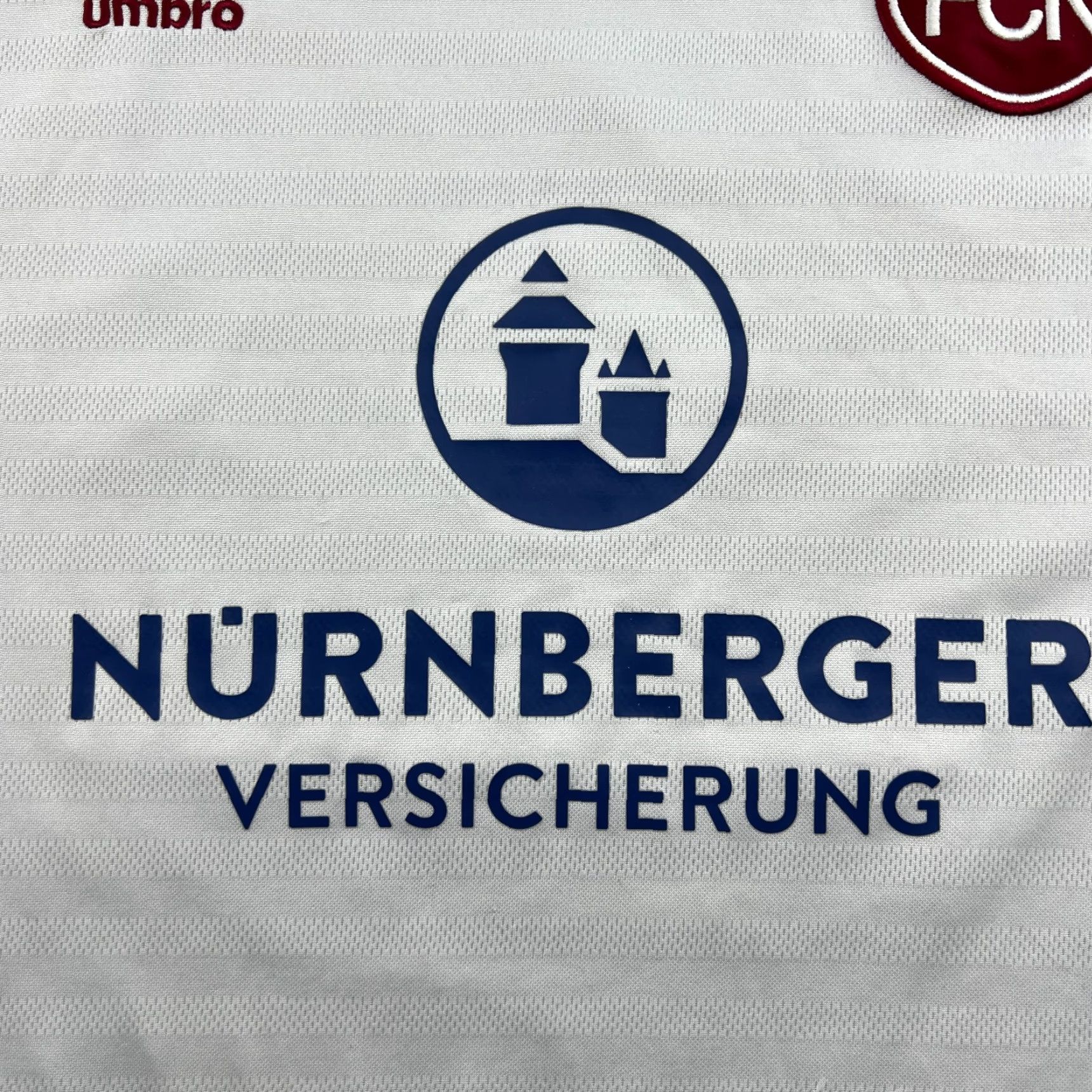Umbro Umbro Nurnberg 2018 2019 Away Tim Leibold Football Jersey Mens M White Short Sleeve Round Neck Moisture Wicking Quick Dry Jersey Size US M / EU 48-50 / 2 - 6 Thumbnail