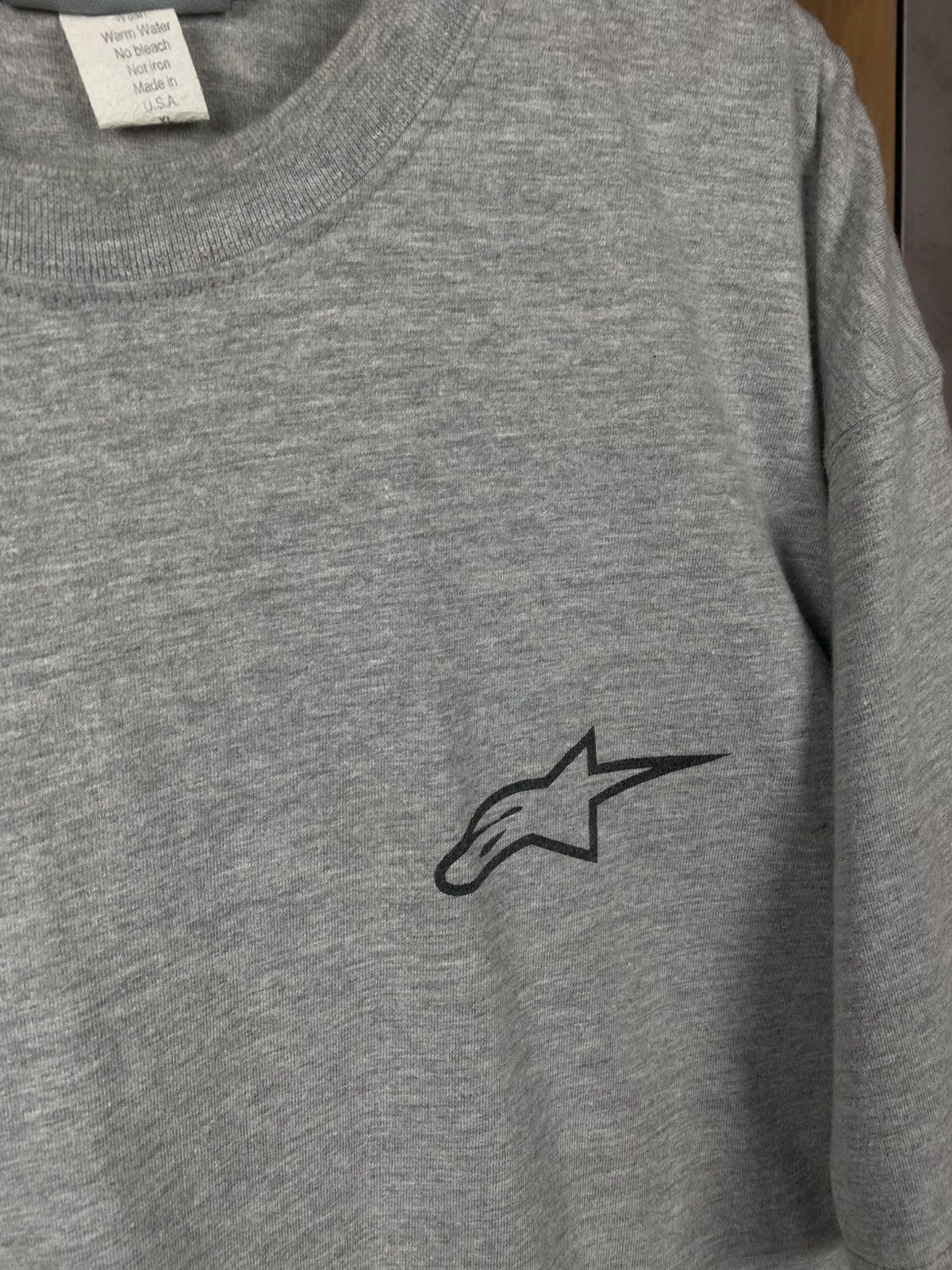 Alpinestars Alpinestars Vintage Tee T-Shirt Racing Moto Big Logo Size US XL / EU 56 / 4 - 9 Thumbnail