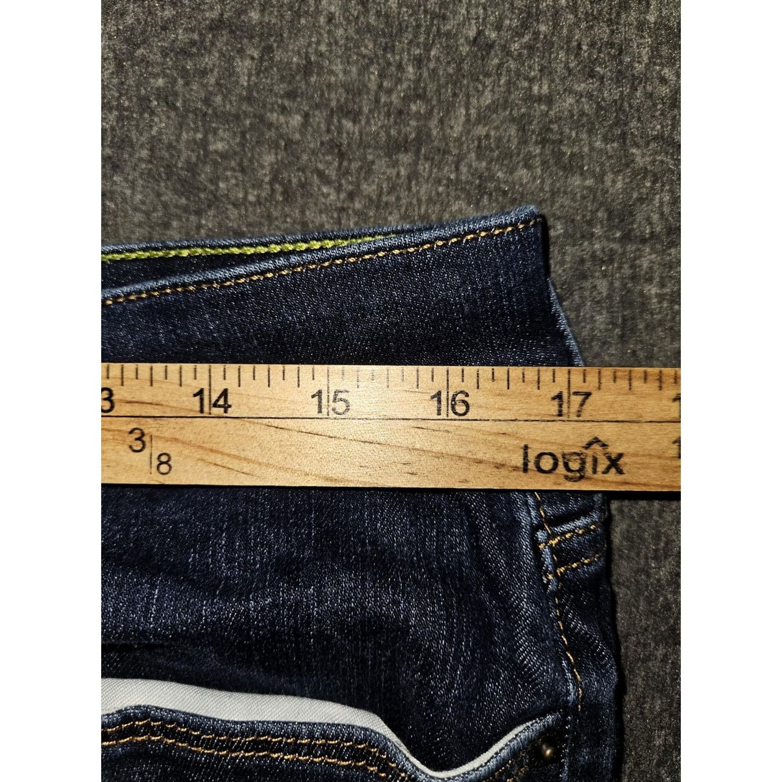 Eddie Bauer VINTAGE: Eddie Bauer Voyager Jeans Womens 16 Blue High Rise Bootcut Stretch Denim Size 38" / US 16 / IT 52 - 4 Thumbnail