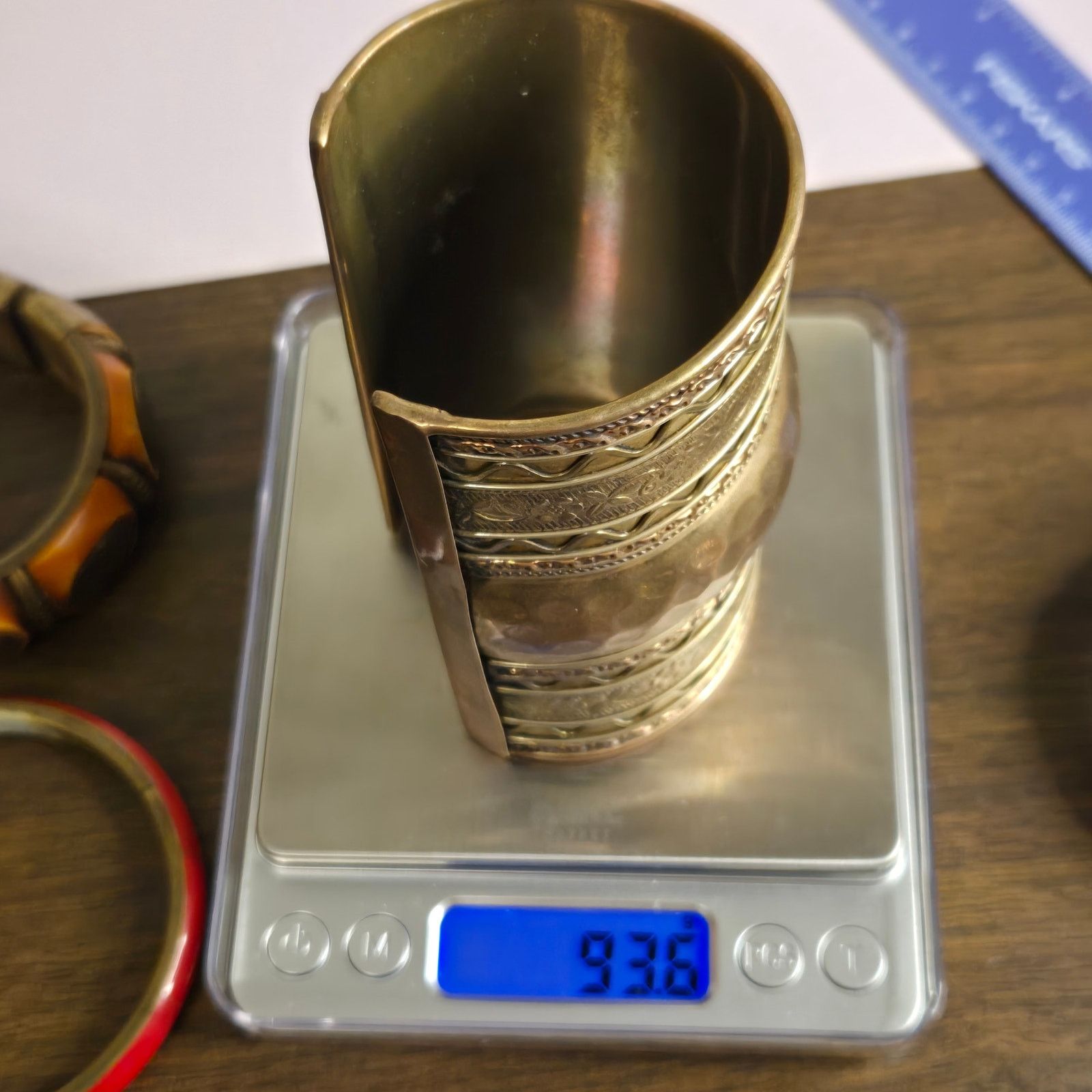 Poeme Bohemian Vintage Boho Jewelry Lot Mixed Metals Bangles Cuff Set Size ONE SIZE - 8 Thumbnail