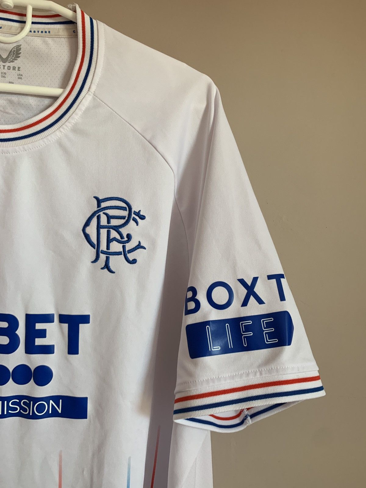 Other Glasgow Rangers Away Football Shirt Castore Soccer Sz 3XL Size US XXL / EU 58 / 5 - 4 Thumbnail