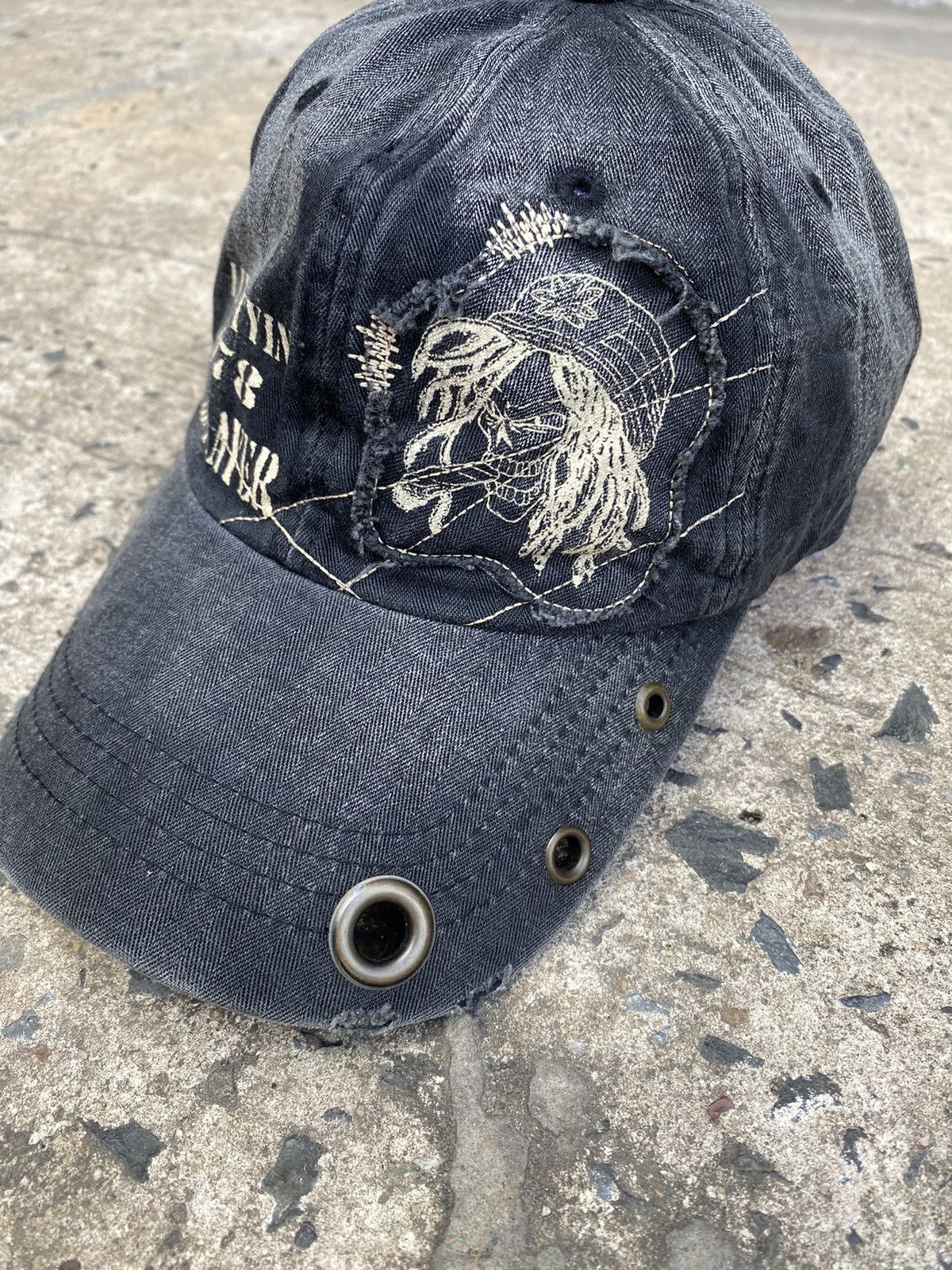 If Six Was Nine × Japanese Brand × Vintage Vintage Midpalyer Distressed PoemDenim Size ONE SIZE - 3 Thumbnail