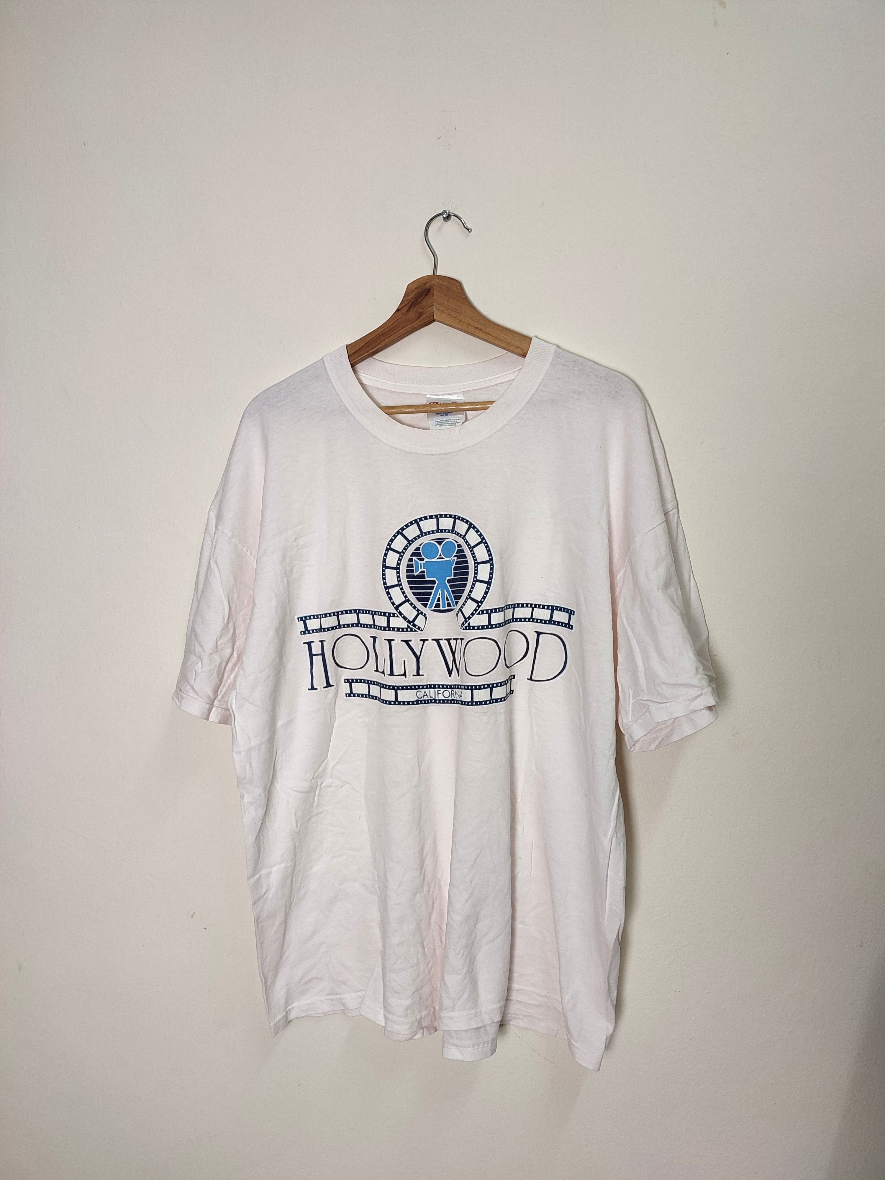 Hanes Vintage Hanes Hollywood California Size US XL / EU 56 / 4 - 1 Thumbnail