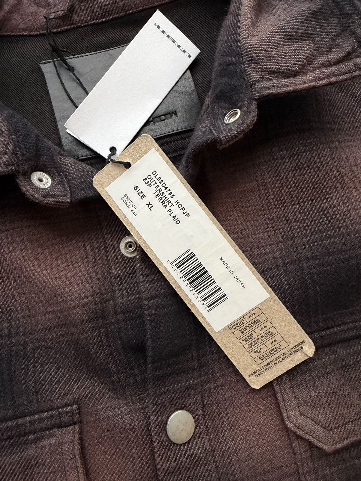 Rick Owens Drkshdw Outershirt Size US XL / EU 56 / 4 - 8 Thumbnail