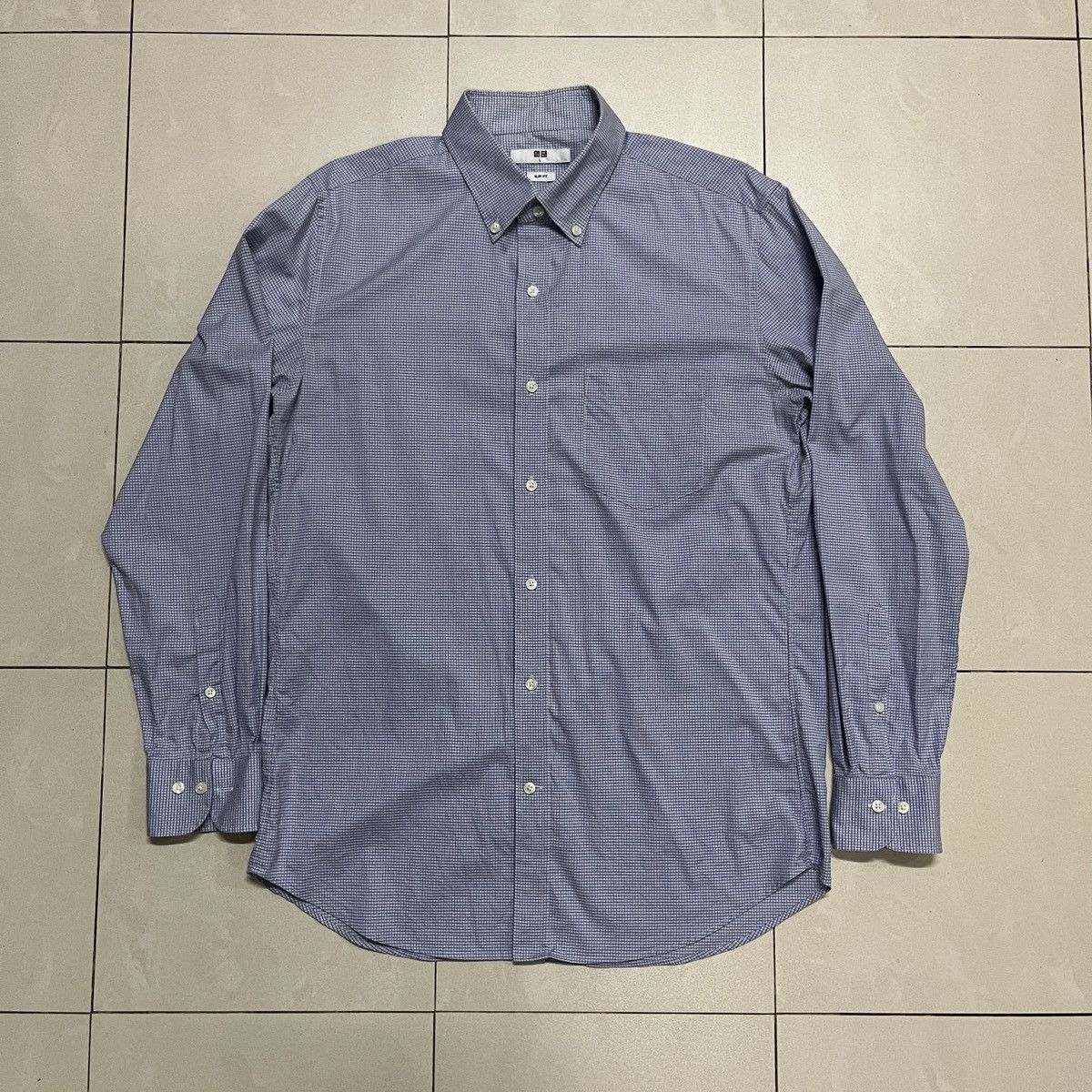 Japanese Brand × Uniqlo Uniqlo Small Checkered Shirt Size US M / EU 48-50 / 2 - 2 Thumbnail
