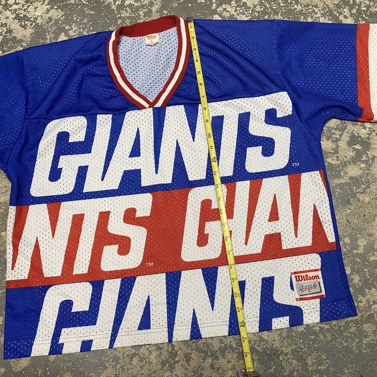 NFL × Vintage Vintage New York Giants Cropped Mesh Wilson Jersey NY 90s US Size US L / EU 52-54 / 3 - 10 Thumbnail