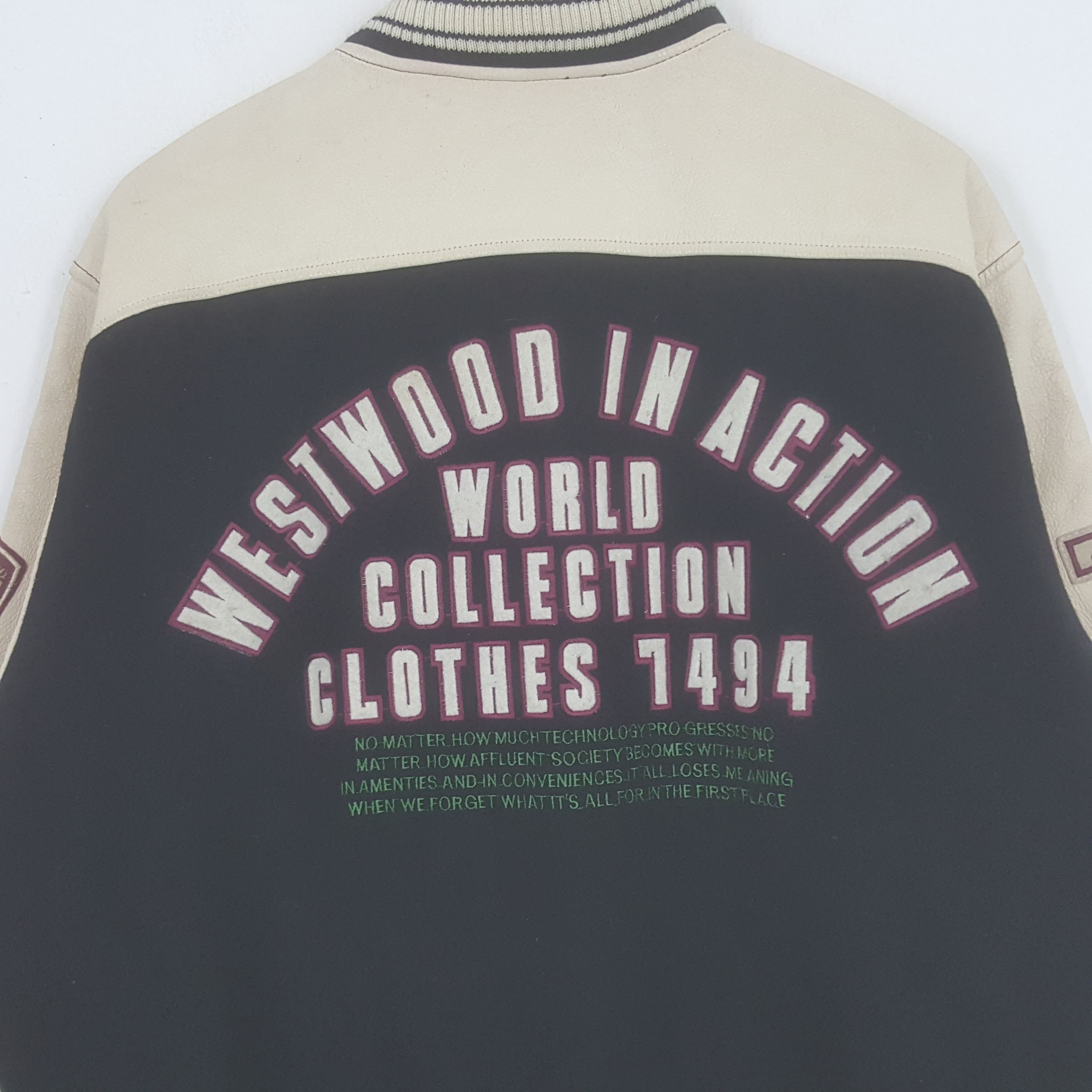 Vintage Vintage Westwood In Action American Style Varsity Jacket Size US XL / EU 56 / 4 - 2 Thumbnail
