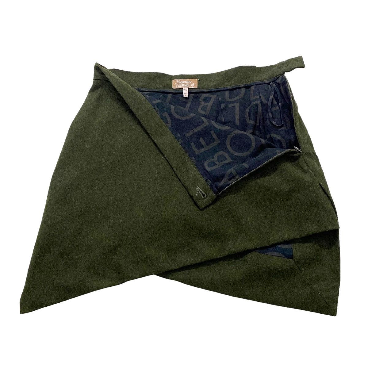 Vivienne Westwood ☀️Vivienne Westwood fleece wool skirt made in Italy Size 28" / US 6 / IT 42 - 1 Thumbnail