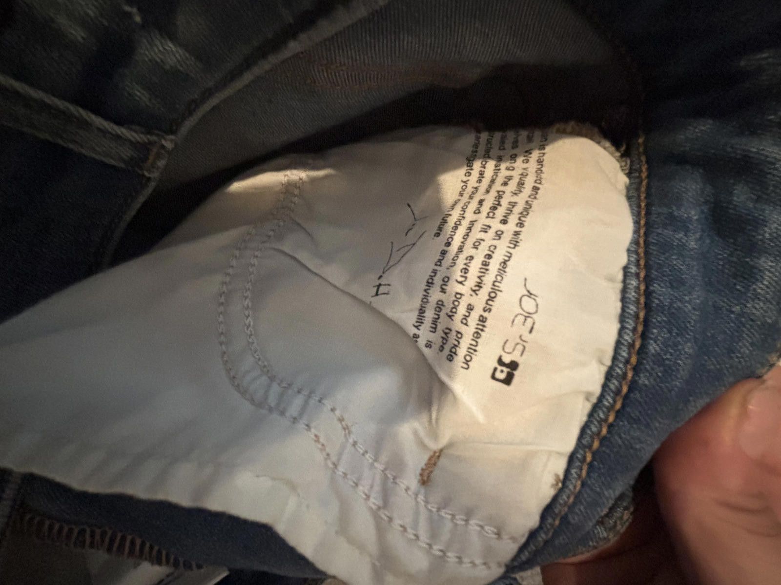 Designer JOE’S JEANS Charlie Velvet Stripe High Rise Skinny Jeans 27 Size 27" / US 4 / IT 40 - 6 Thumbnail