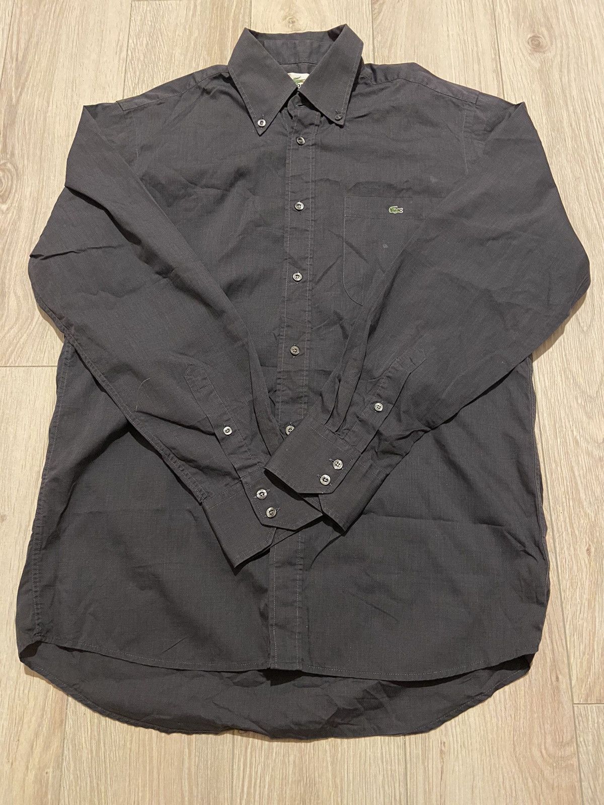 Lacoste Vintage Lacoste basic shirt Size US L / EU 52-54 / 3 - 1 Thumbnail