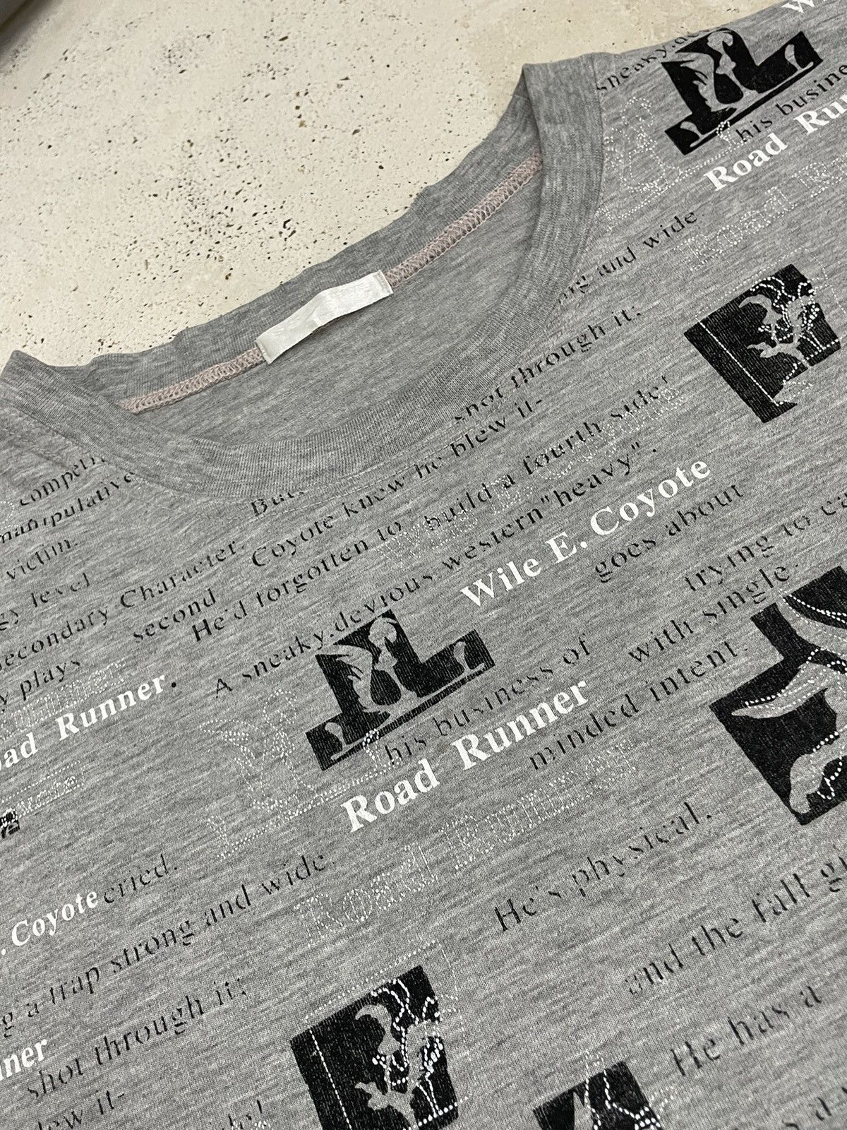 Japanese Brand Full Print Road Runner Wile E.Coyote Bunny Size US M / EU 48-50 / 2 - 9 Thumbnail