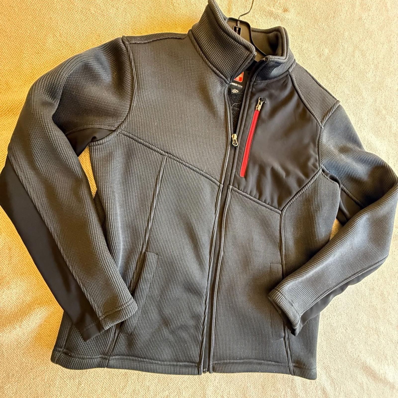 Other Swiss Tech Kids Dark Gray Jacket with Red Accent Size US S / EU 44-46 / 1 - 1 Thumbnail