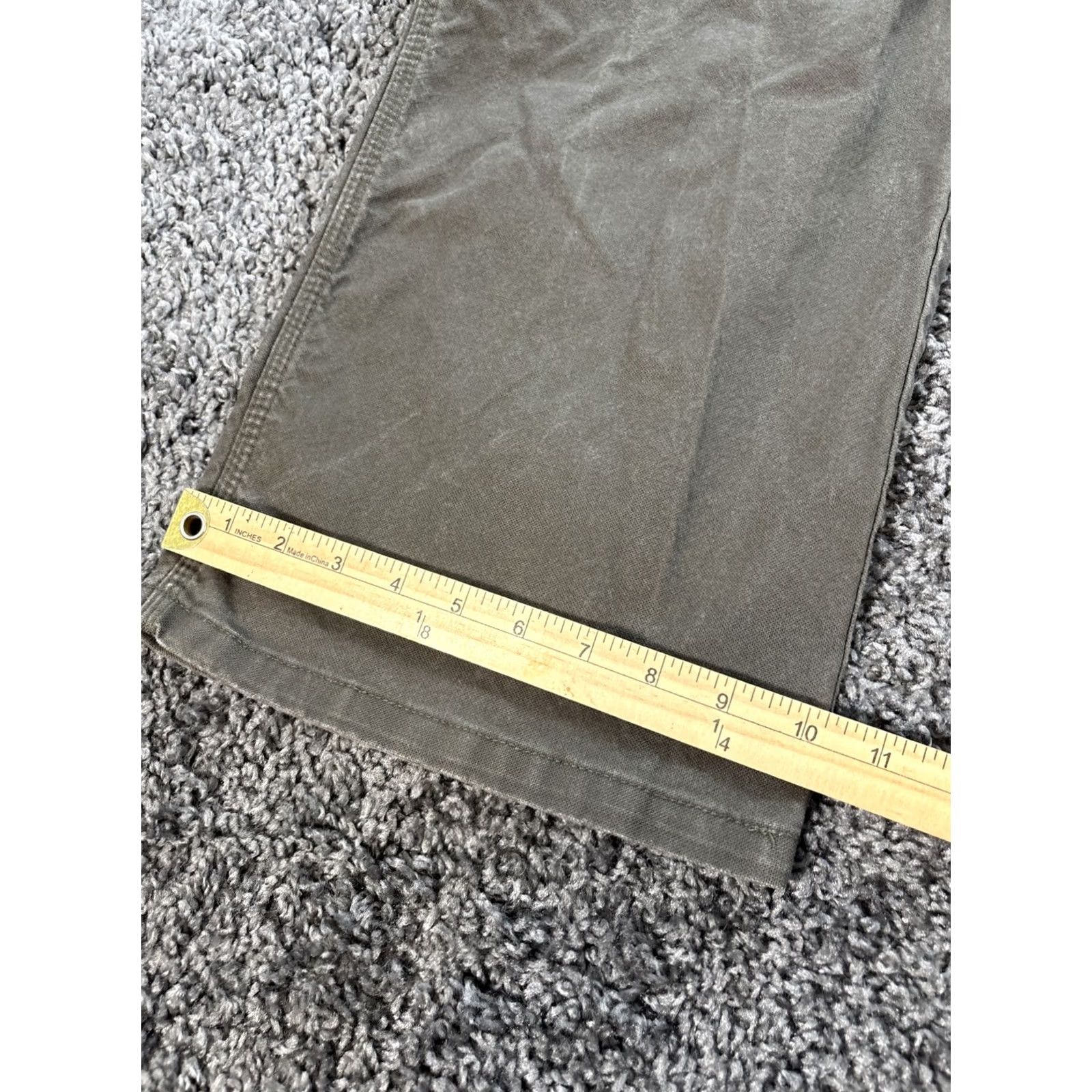 Dickies Dickies Carpenter Pants Mens 44x30 Brown Canvas Work Baggy Utility Y2K Pants Straight 5-Pocket Denim? Size US 44 / EU 60 - 3 Thumbnail