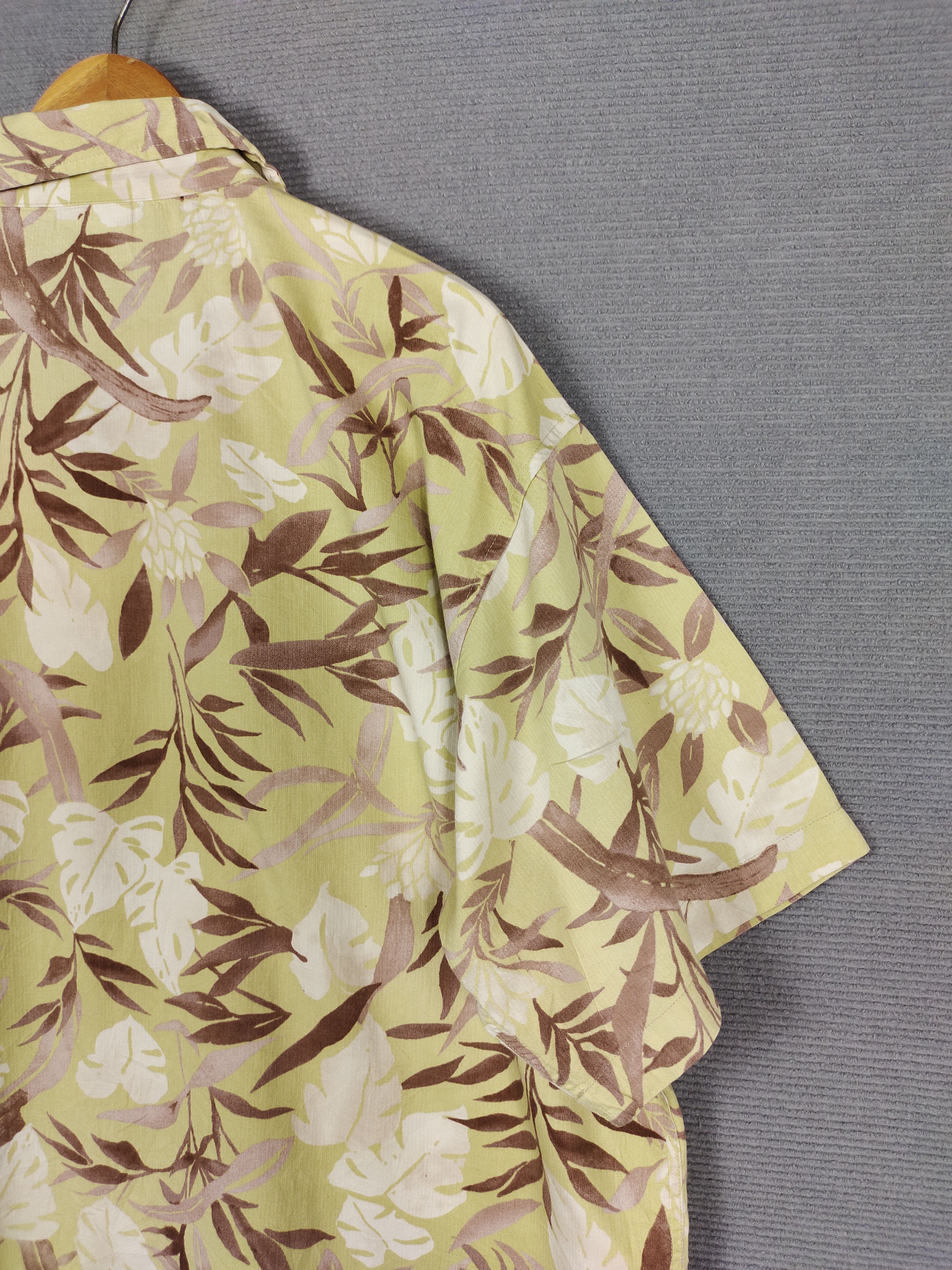 L.L. Bean Vintage L.L. Bean Cotton Rayon Hawaiian Shirt Size US L / EU 52-54 / 3 - 10 Thumbnail