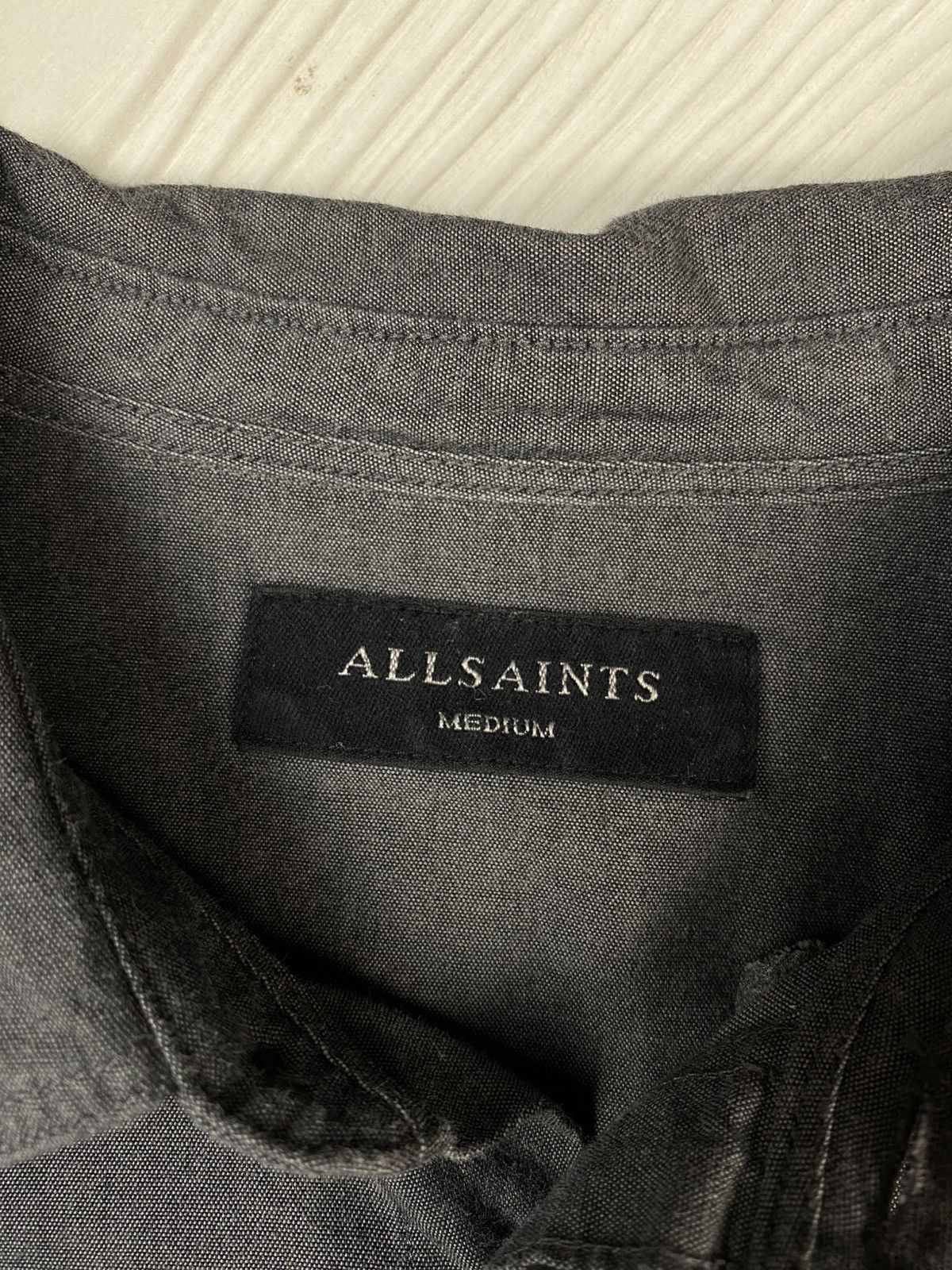 Allsaints Classic allsaints shirt with mini logo Size US M / EU 48-50 / 2 - 7 Thumbnail