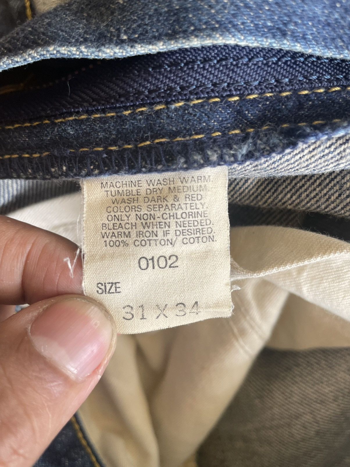 If Six Was Nine × Japanese Brand × Lee LEE RIDERS Size US 32 / EU 48 - 10 Thumbnail