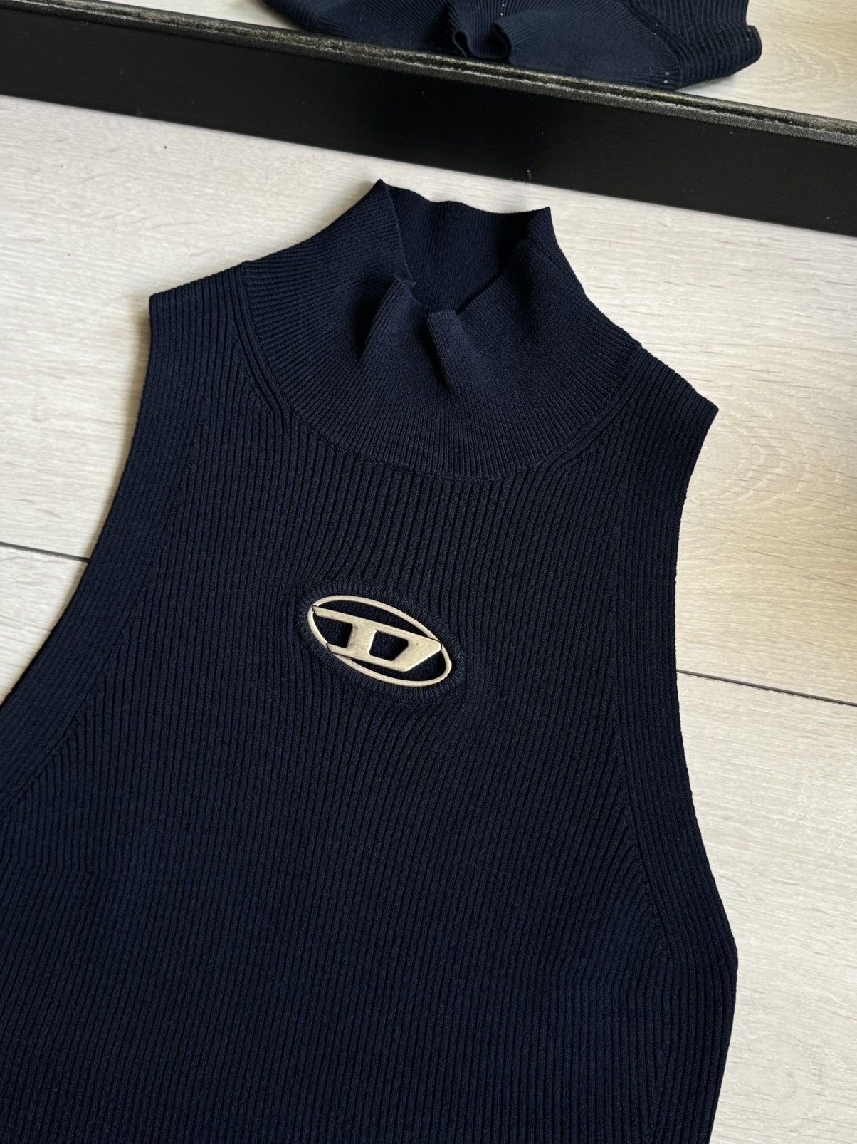 Diesel New! Diesel M-Onervax Navy Dress Size S / US 4 / IT 40 - 6 Thumbnail