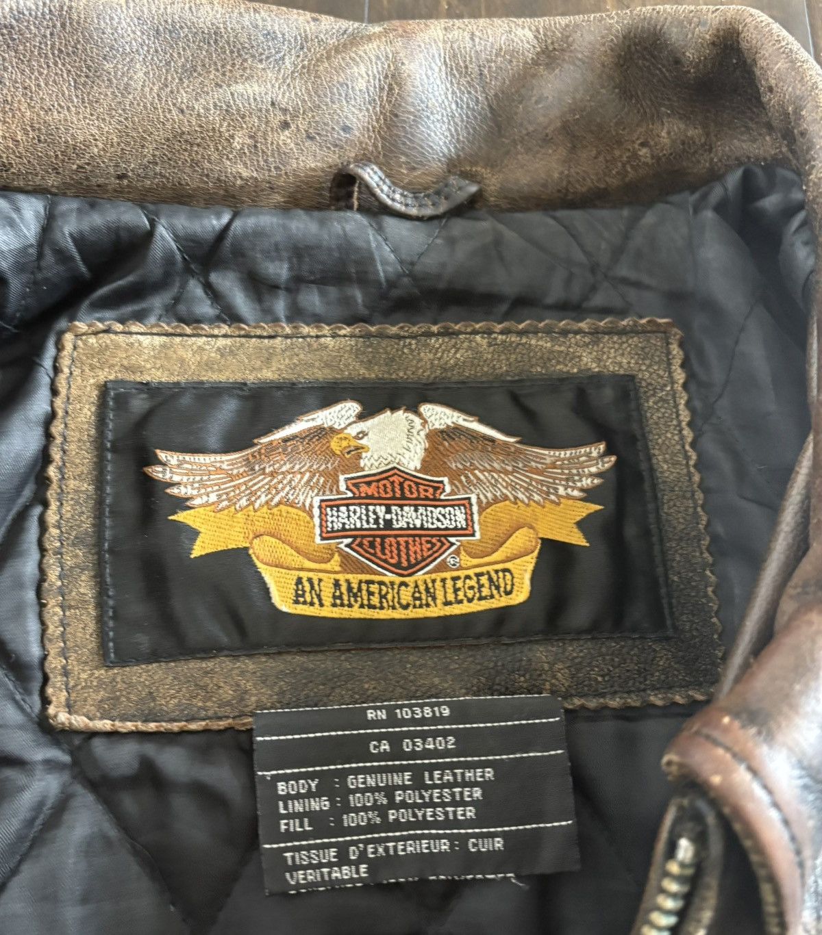 Harley Davidson Vintage Genuine Leather Harley-Davidson Biker Jacket Size US XXL / EU 58 / 5 - 6 Thumbnail