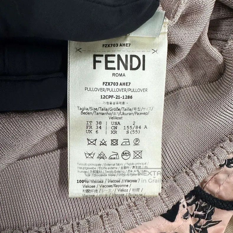 Fendi Fendi Knit T-shirt Size XS / US 0-2 / IT 36-38 - 5 Thumbnail