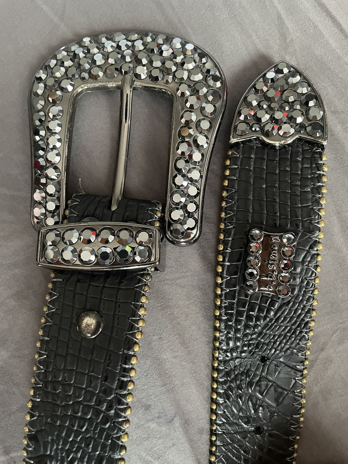 B.B. Simon B.B. Simon Black Belt Size 34 - 3 Thumbnail